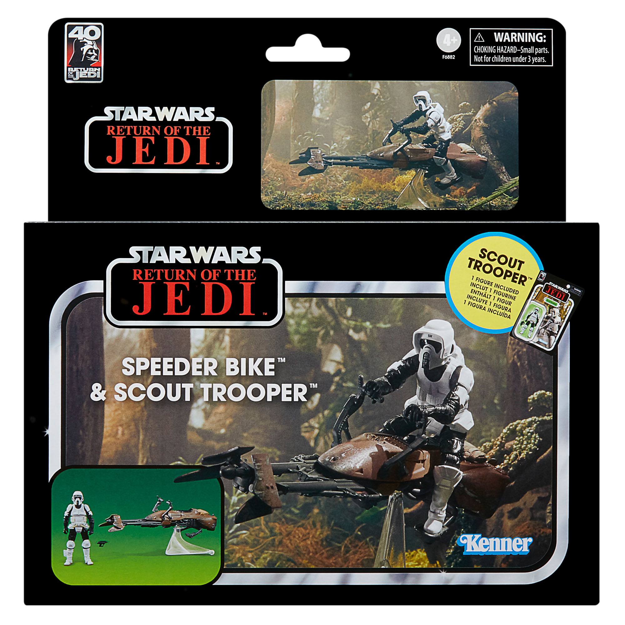 Star Wars Vintage Collection: Scout Trooper & Speeder Bike (EP VI) - 10 cm-Actionfiguren-Hasbro-Mighty Underground