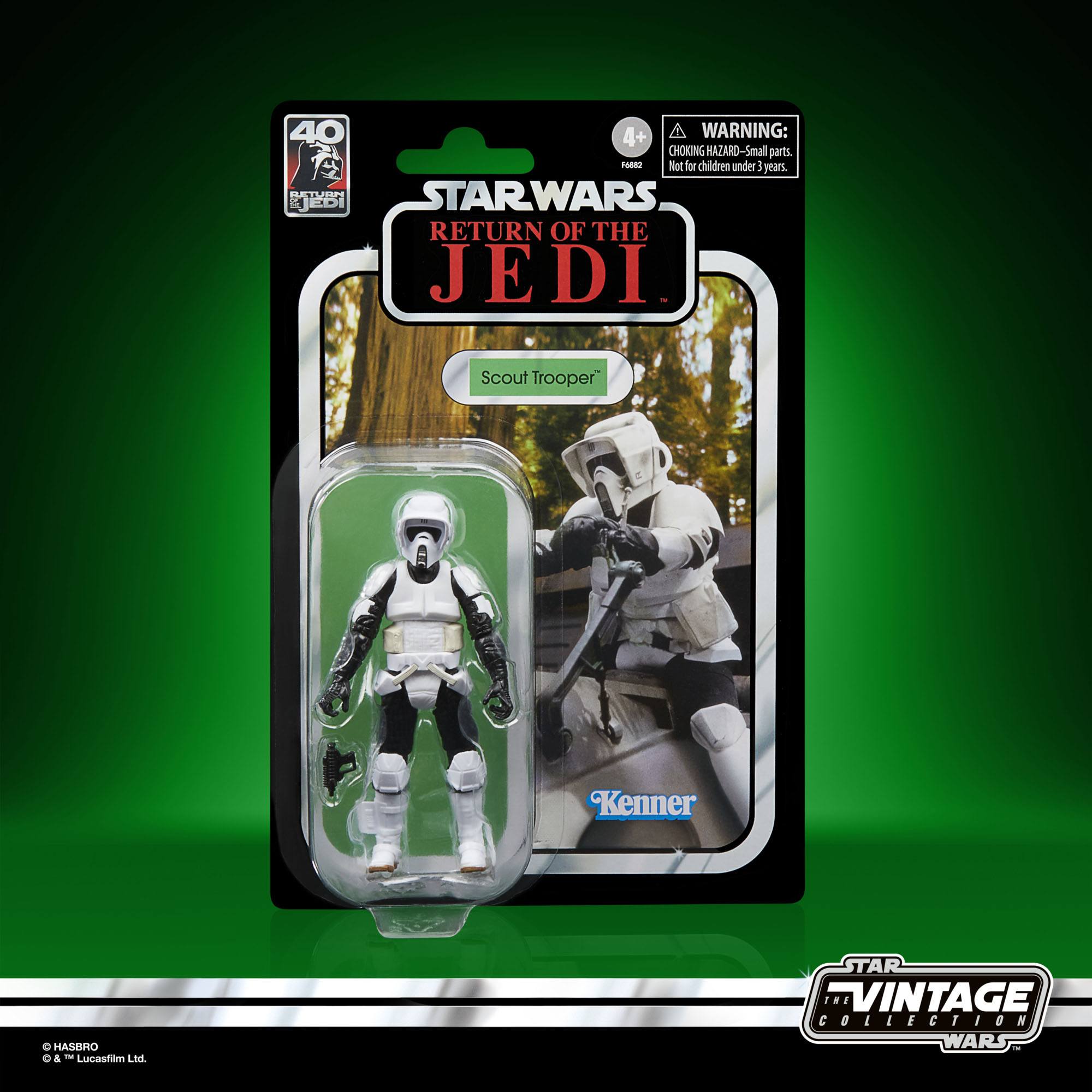 Star Wars Vintage Collection: Scout Trooper & Speeder Bike (EP VI) - 10 cm-Actionfiguren-Hasbro-Mighty Underground