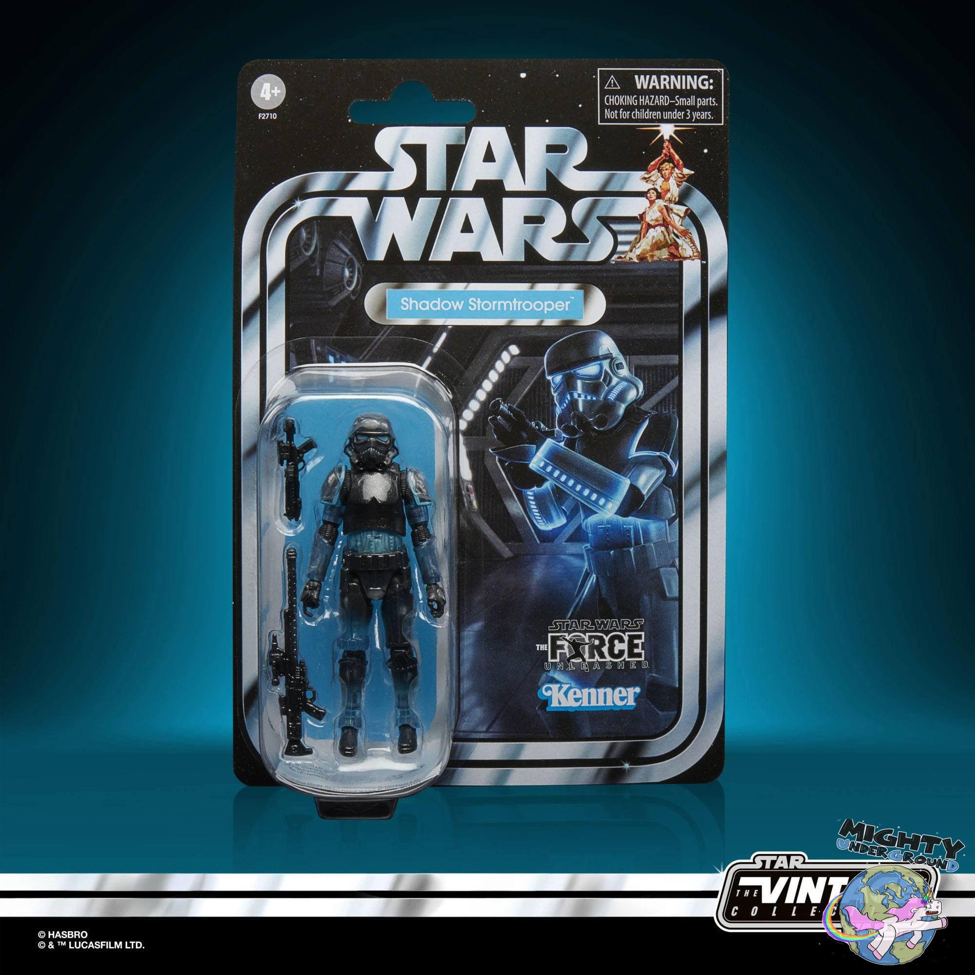 Star Wars Vintage Collection: Shadow Stormtrooper (Force Unleashed, Gaming) - 10 cm VORBESTELLUNG!-Actionfiguren-Hasbro-Mighty Underground