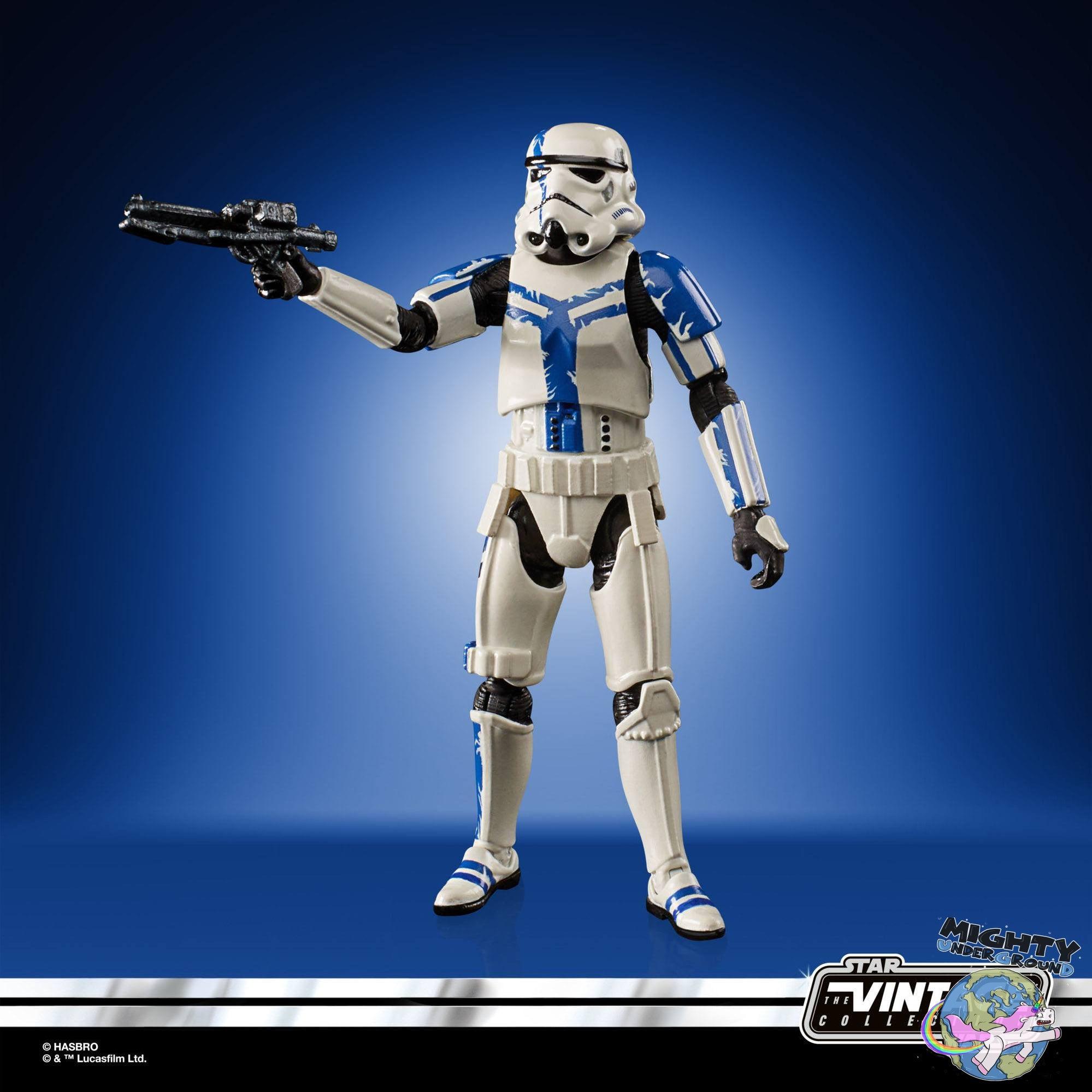 Star Wars Vintage Collection: Stormtrooper Commander (The Force Unleashed) - 10 cm-Actionfiguren-Hasbro-Mighty Underground