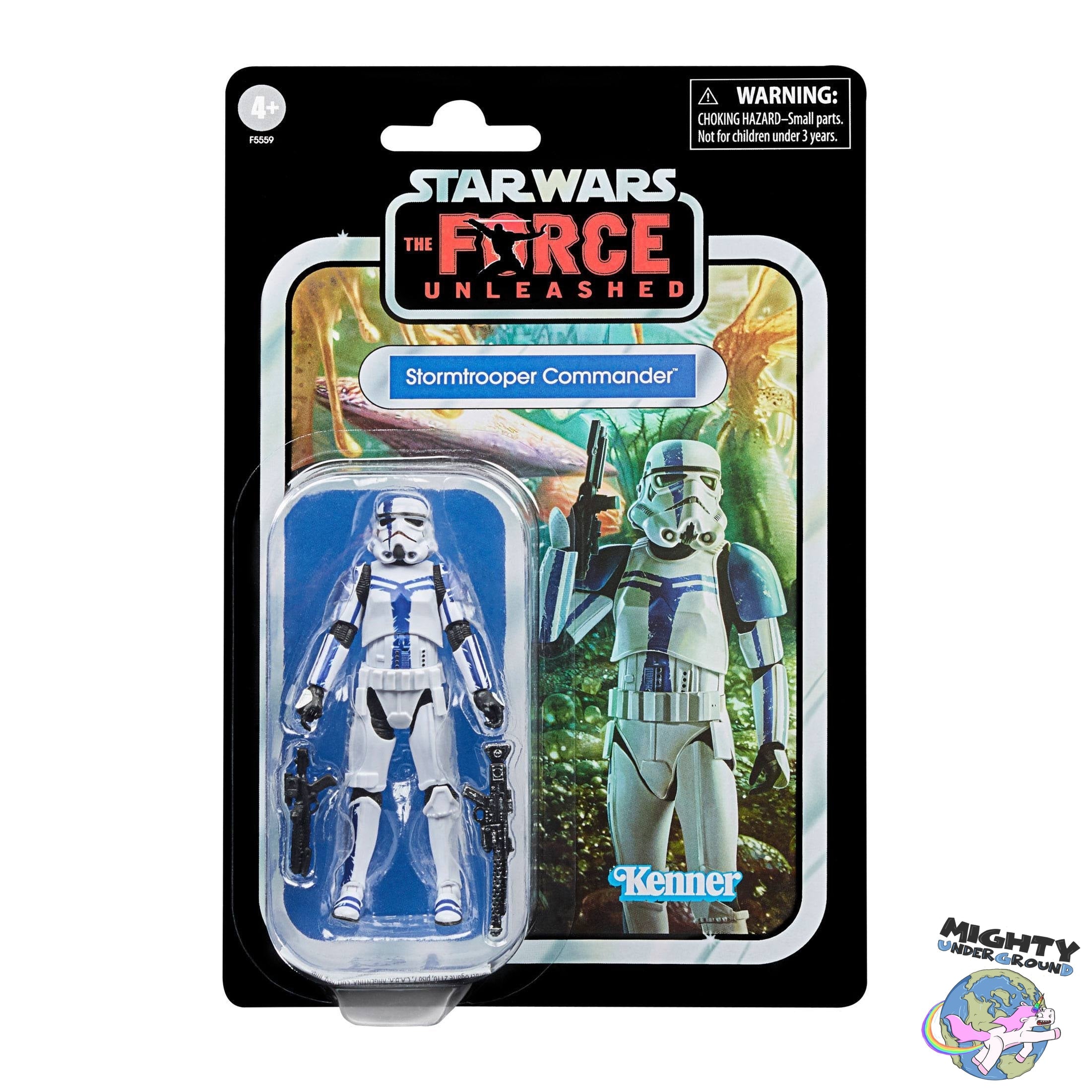 Star Wars Vintage Collection: Stormtrooper Commander (The Force Unleashed) - 10 cm-Actionfiguren-Hasbro-Mighty Underground