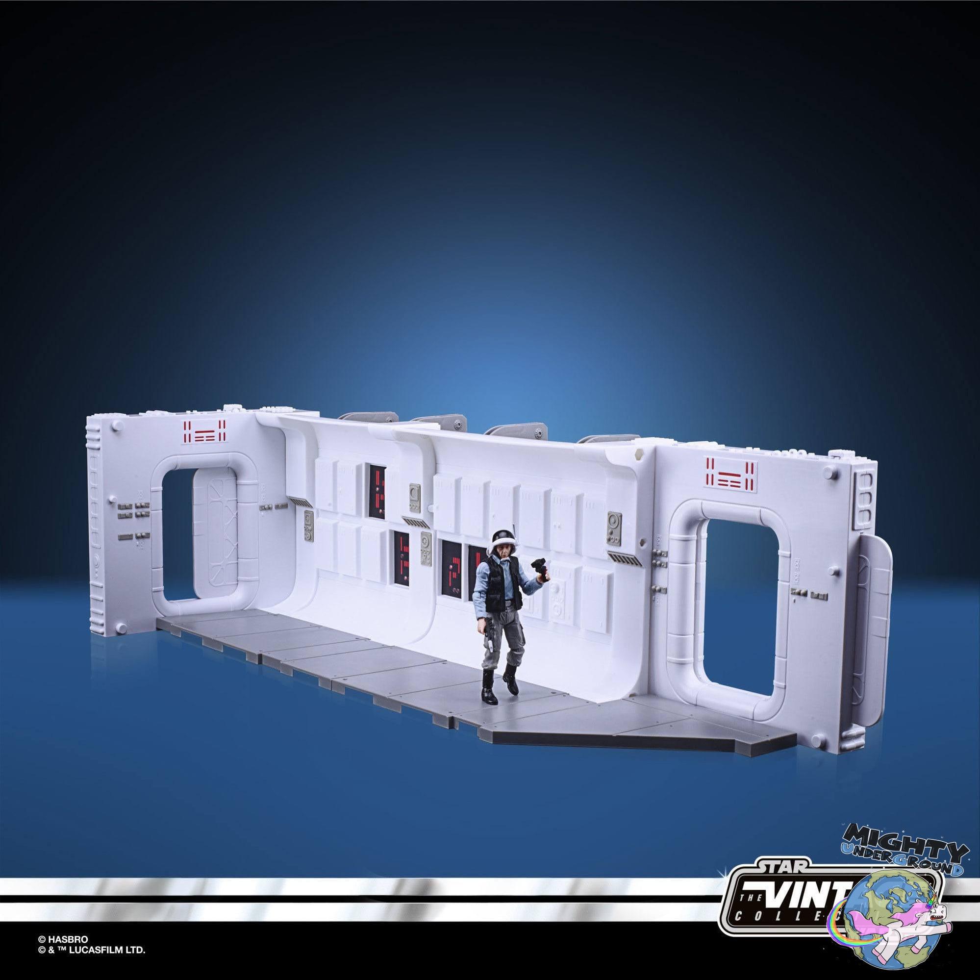 Star Wars Vintage Collection: Tantive IV Hallway mit Rebel Fleet Trooper (Episode IV)-Actionfiguren-Hasbro-Mighty Underground