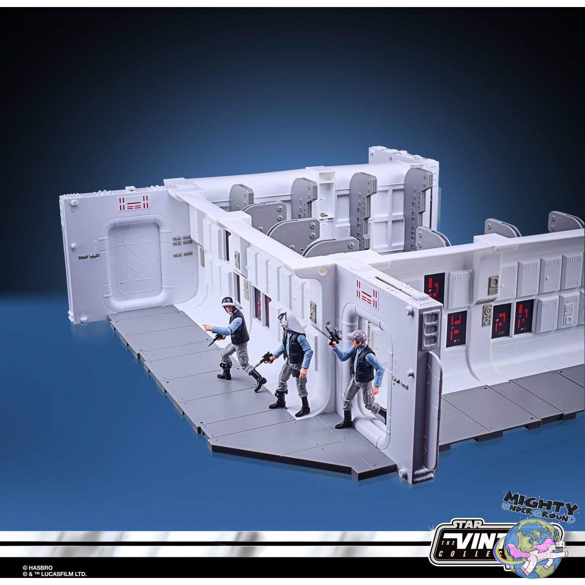 Star Wars Vintage Collection: Tantive IV Hallway mit Rebel Fleet Trooper (Episode IV)-Actionfiguren-Hasbro-Mighty Underground