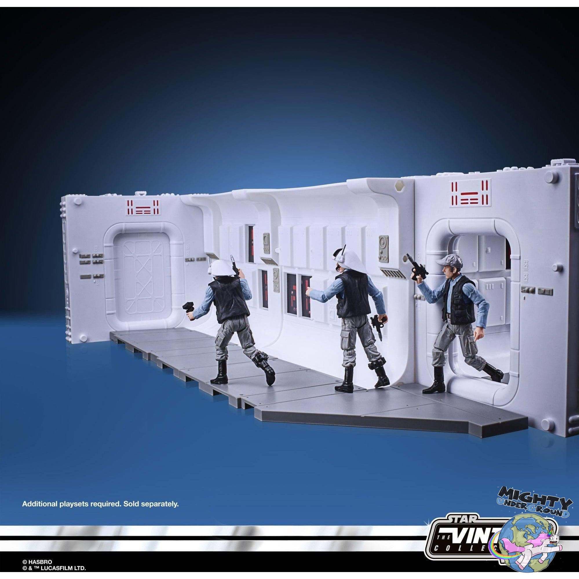 Star Wars Vintage Collection: Tantive IV Hallway mit Rebel Fleet Trooper (Episode IV)-Actionfiguren-Hasbro-Mighty Underground