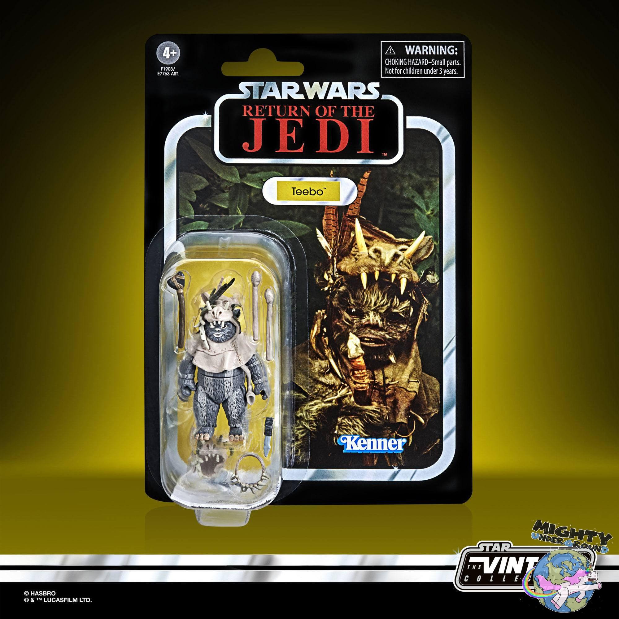 Star Wars Vintage Collection: Teebo (Episode VI) - 10 cm-Actionfiguren-Hasbro-Mighty Underground