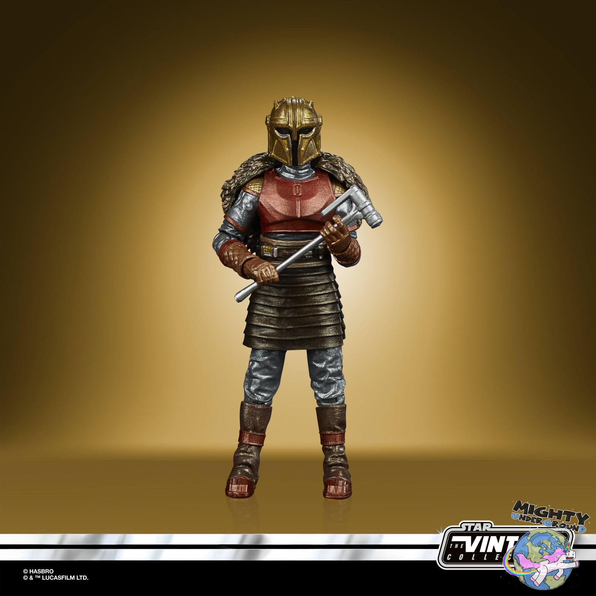 Star Wars Vintage Collection: The Armorer (The Mandalorian, Carbonized) - 10 cm-Actionfiguren-Hasbro-Mighty Underground