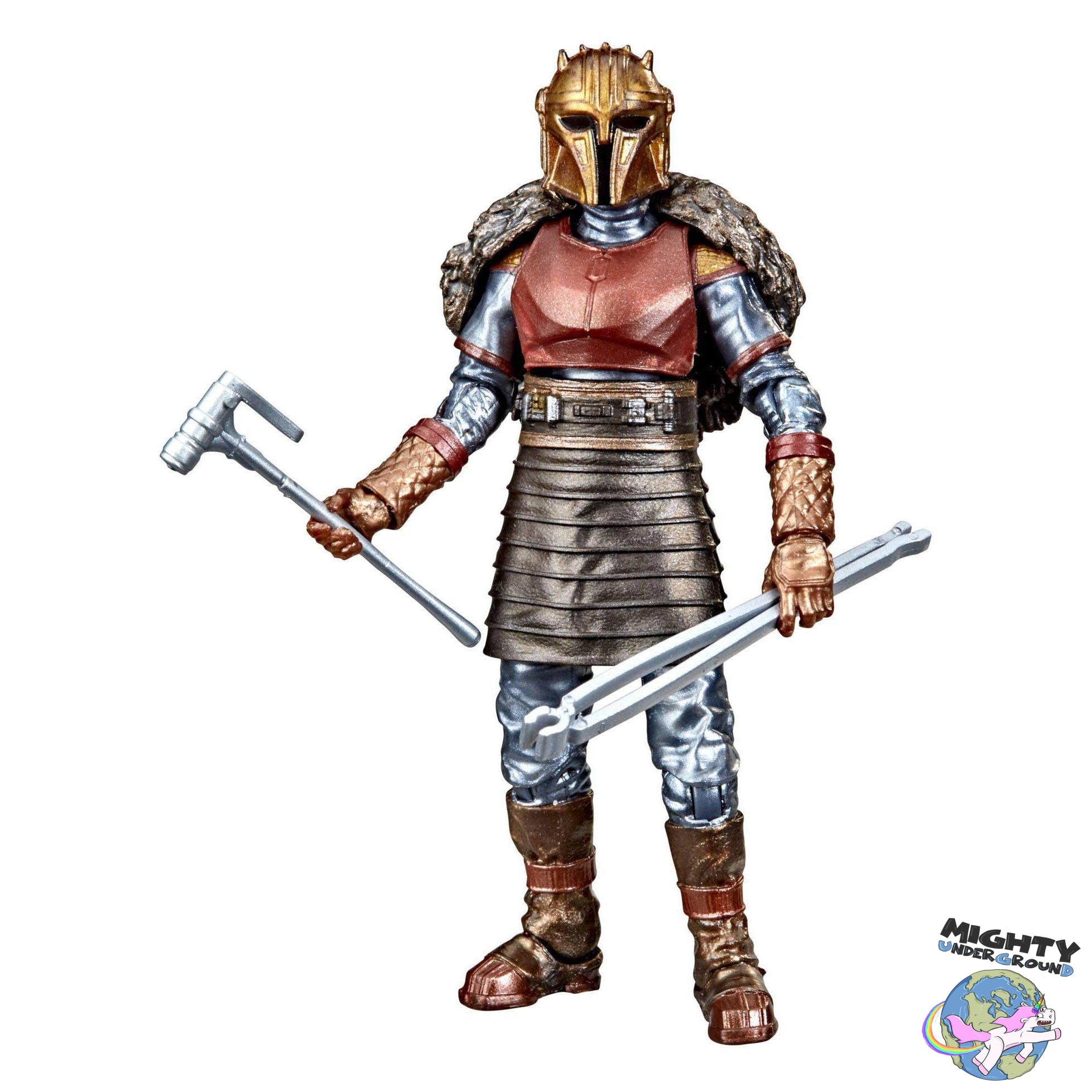 Star Wars Vintage Collection: The Armorer (The Mandalorian, Carbonized) - 10 cm-Actionfiguren-Hasbro-Mighty Underground
