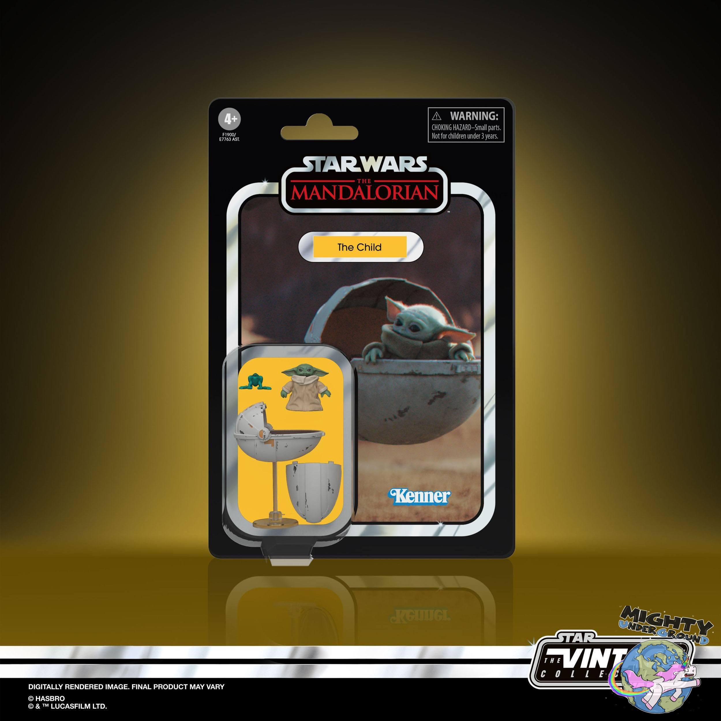 Star Wars Vintage Collection: The Child (Mandalorian) - 10 cm-Actionfiguren-Hasbro-Mighty Underground