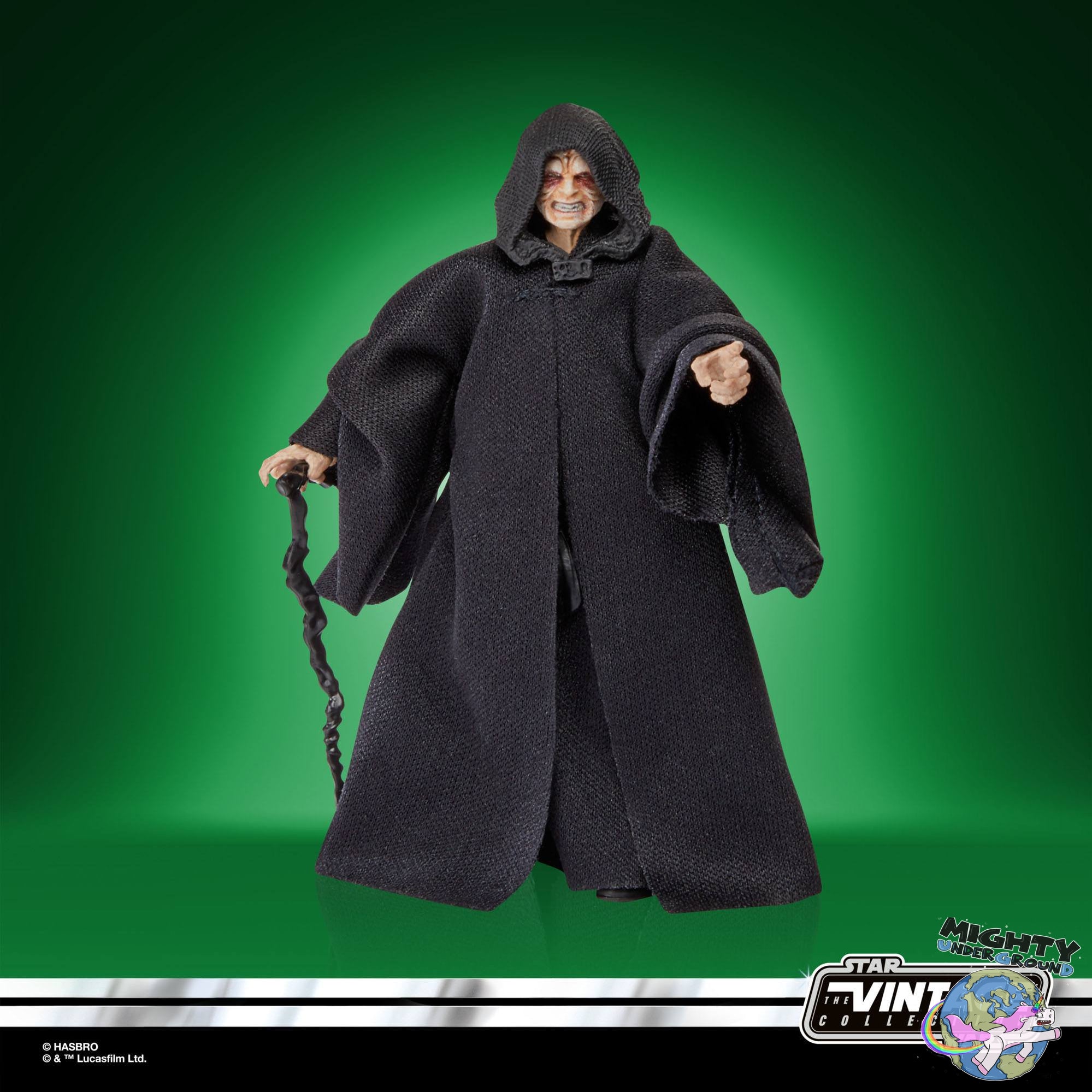 Star Wars Vintage Collection: The Emperor (Episode VI) - 10 cm-Actionfiguren-Hasbro-Mighty Underground