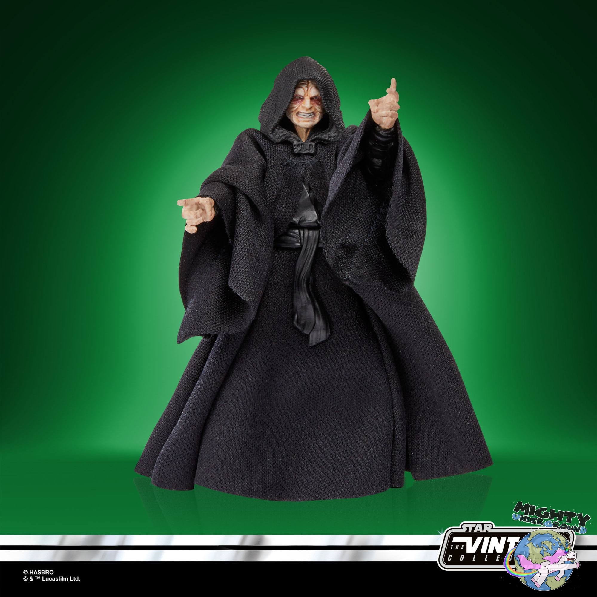 Star Wars Vintage Collection: The Emperor (Episode VI) - 10 cm-Actionfiguren-Hasbro-Mighty Underground