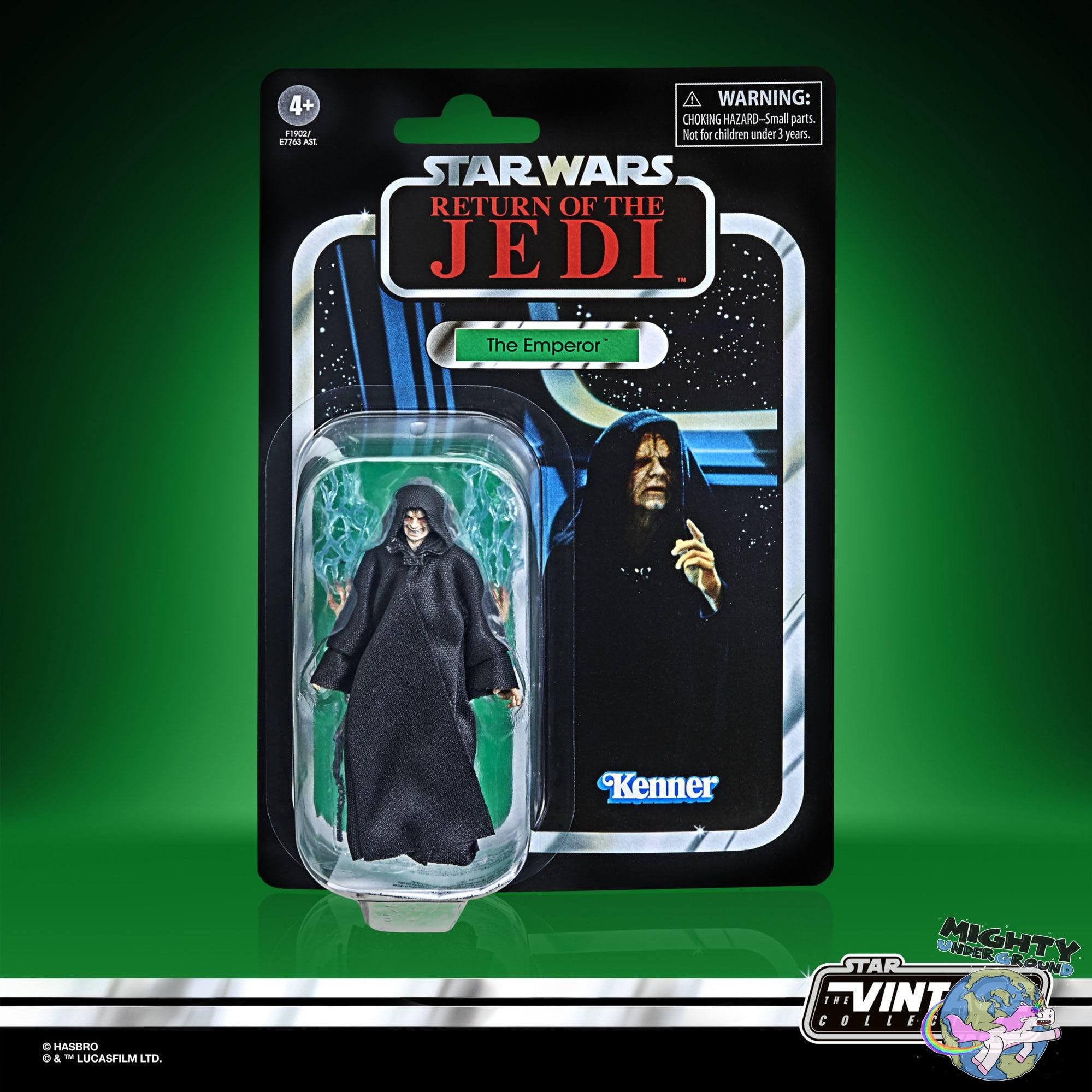 Star Wars Vintage Collection: The Emperor (Episode VI) - 10 cm-Actionfiguren-Hasbro-Mighty Underground