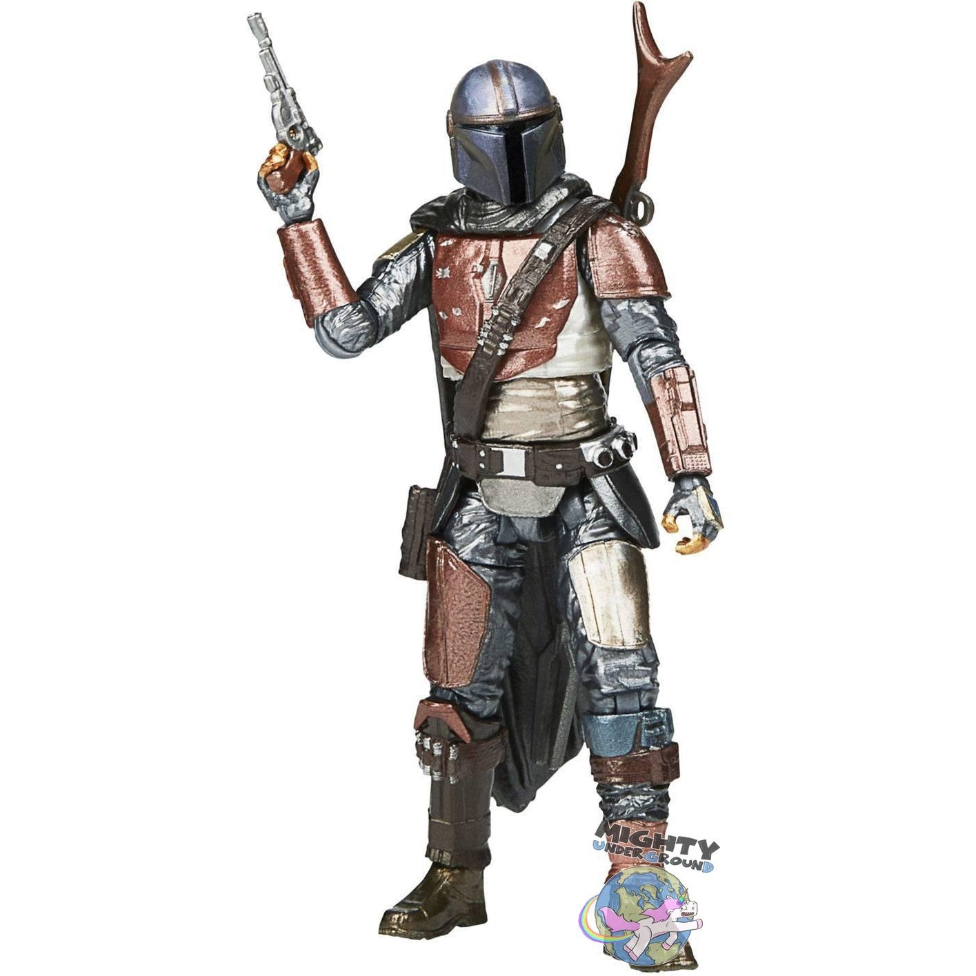Star Wars Vintage Collection: The Mandalorian (Carbonized) 10 cm-Actionfiguren-Hasbro-mighty-underground