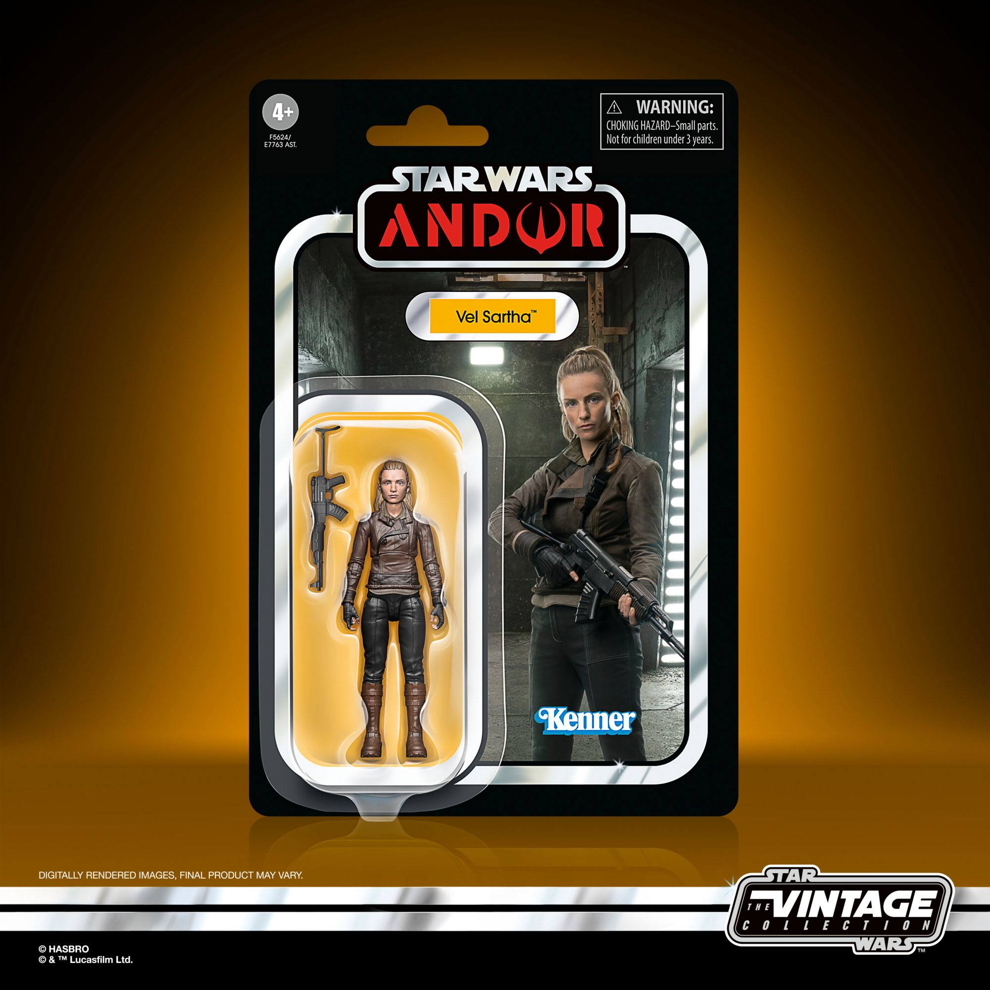 Star Wars Vintage Collection: Vel Sartha (Andor) - 10 cm-Actionfiguren-Hasbro-Mighty Underground