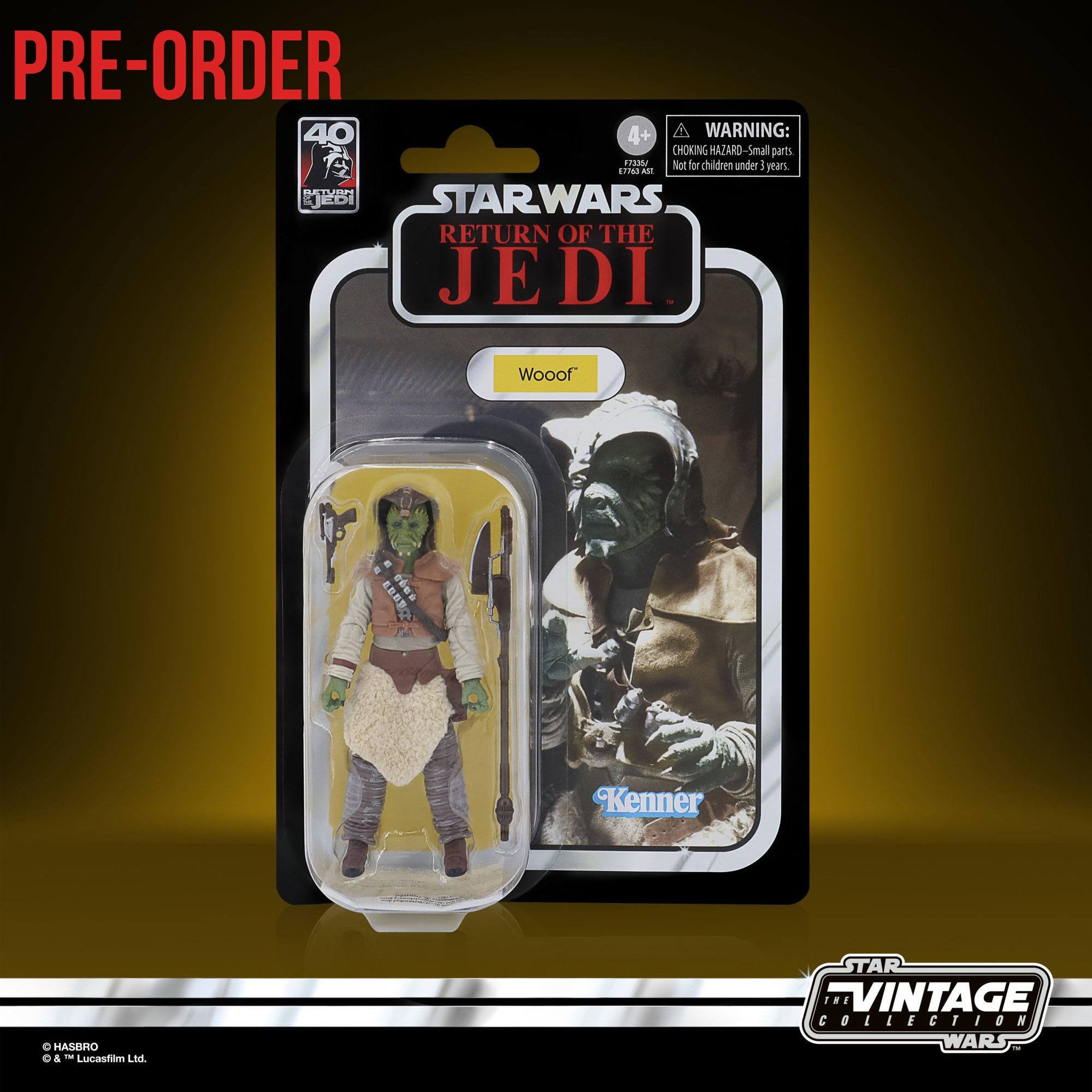 Star Wars Vintage Collection: Wooof (EP VI) - 10 cm-Actionfiguren-Hasbro-Mighty Underground