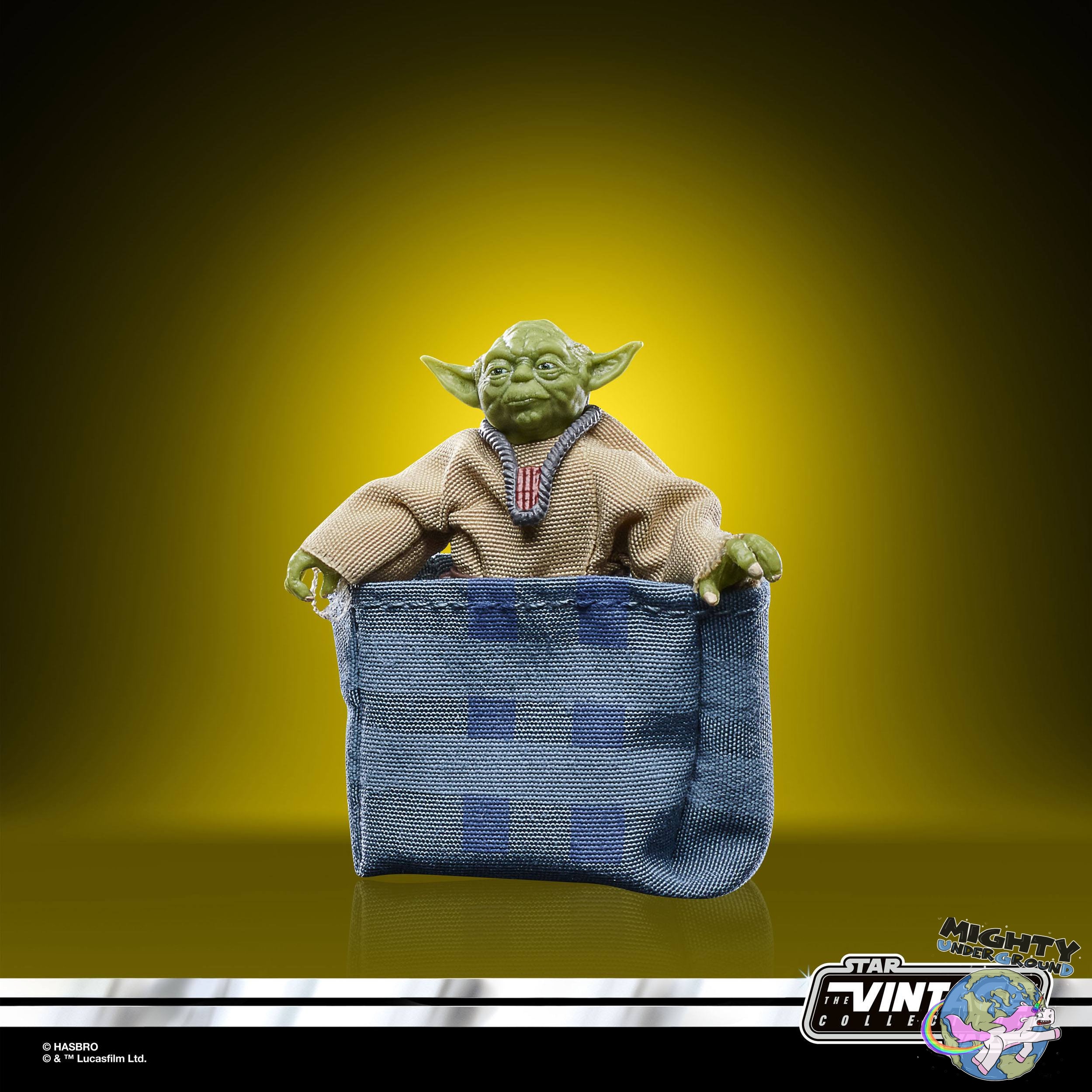 Star Wars Vintage Collection: Yoda (Dagobah) - 10 cm-Actionfiguren-Hasbro-Mighty Underground