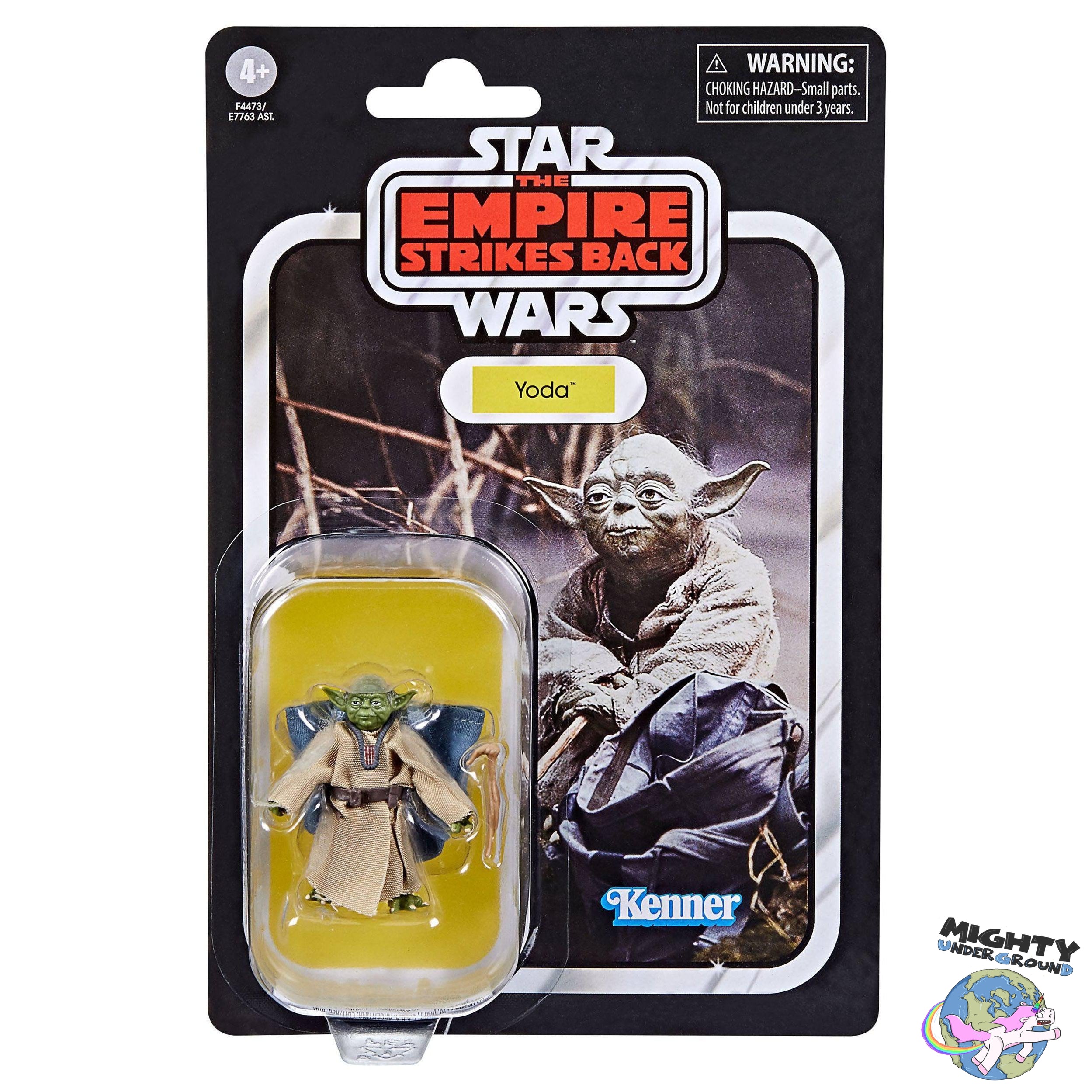 Star Wars Vintage Collection: Yoda (Dagobah) - 10 cm-Actionfiguren-Hasbro-Mighty Underground