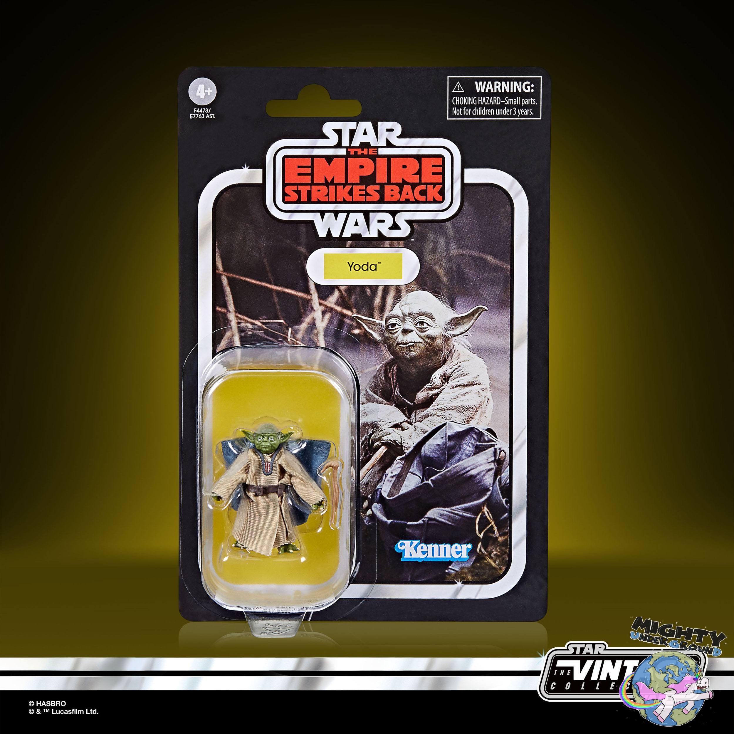 Star Wars Vintage Collection: Yoda (Dagobah) - 10 cm-Actionfiguren-Hasbro-Mighty Underground