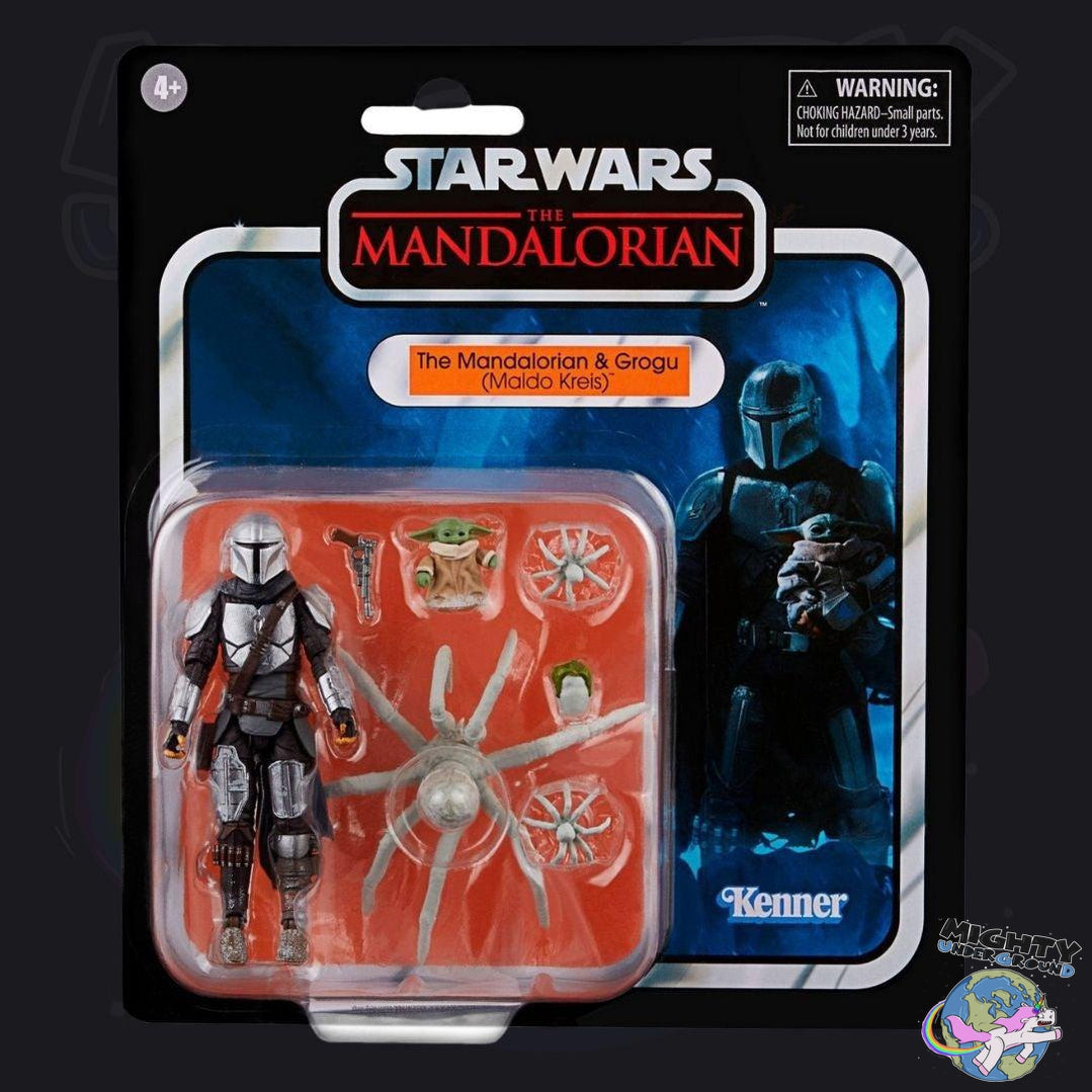 Star Wars Vintage Collection:The Mandalorian & Grogu (Maldo Kreis, The Mandalorian) - 10 cm-Actionfiguren-Hasbro-Mighty Underground