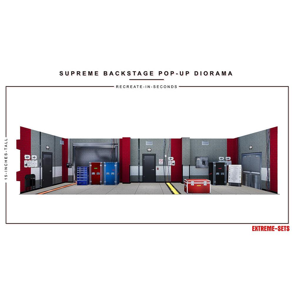 Supreme Backstage Pop-Up - Diorama - 1/12-Actionfiguren-Extreme Sets-Mighty Underground