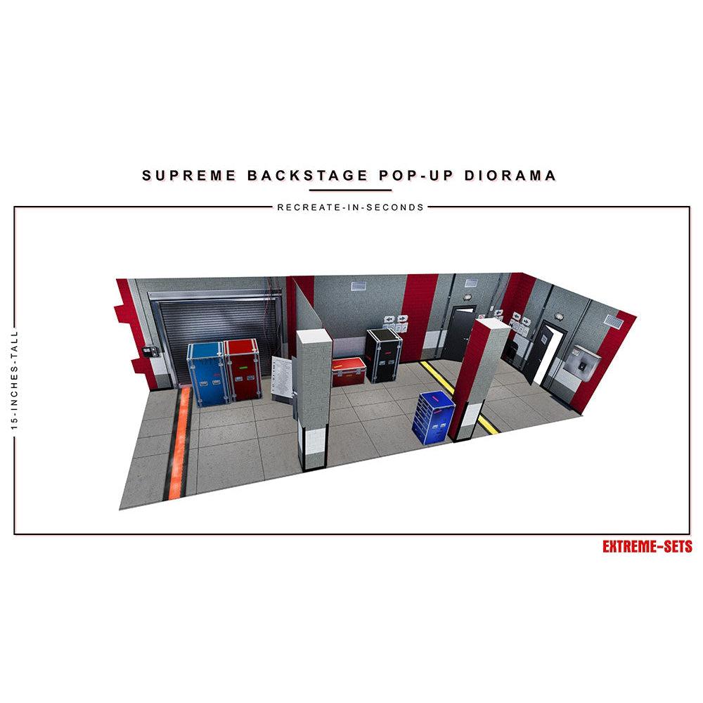 Supreme Backstage Pop-Up - Diorama - 1/12-Actionfiguren-Extreme Sets-Mighty Underground