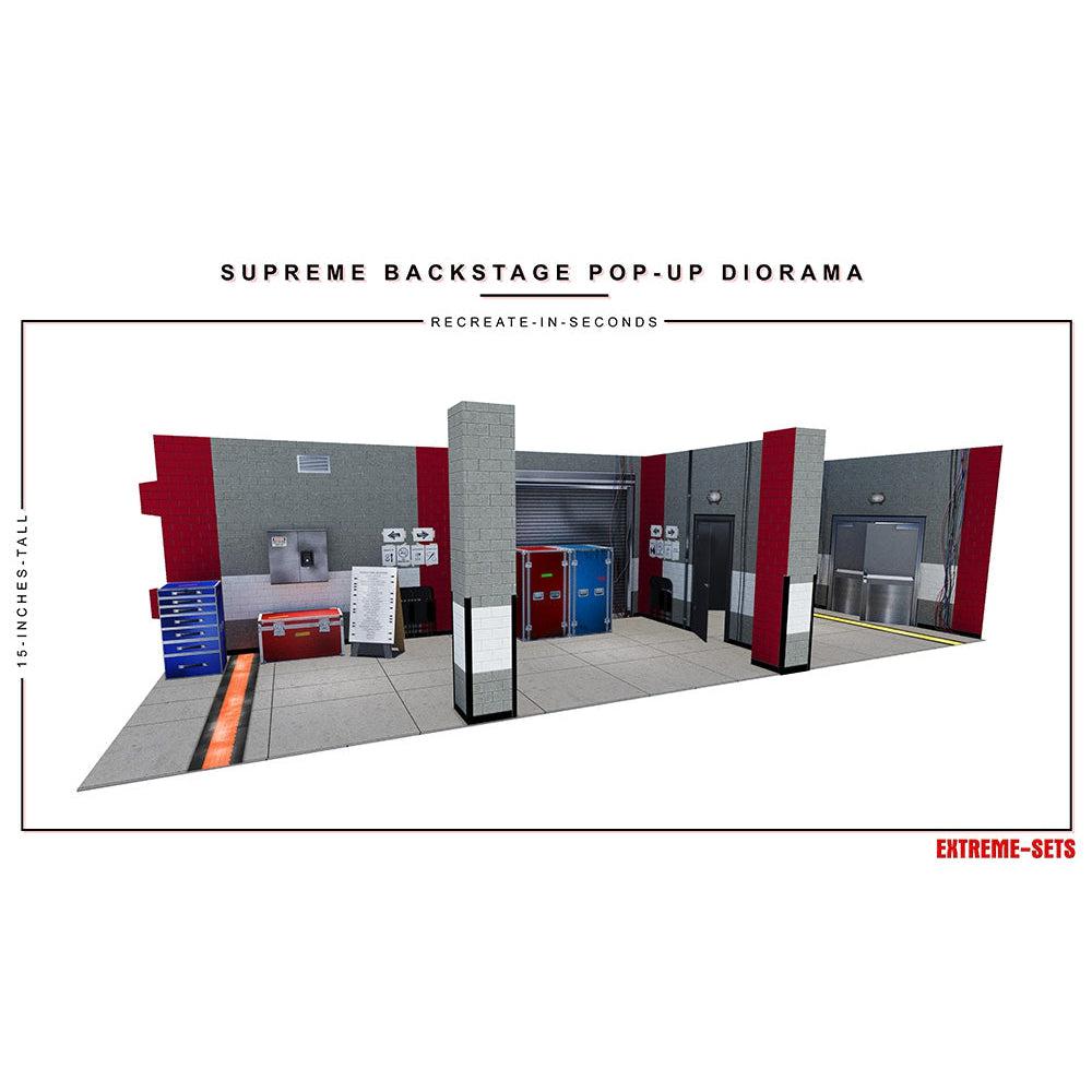 Supreme Backstage Pop-Up - Diorama - 1/12-Actionfiguren-Extreme Sets-Mighty Underground