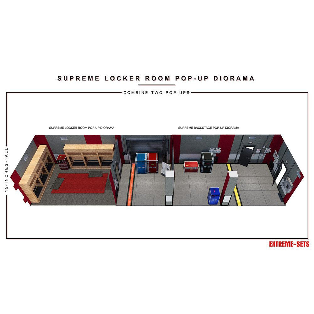 Supreme Locker Room Pop-Up - Diorama - 1/12-Actionfiguren-Extreme Sets-Mighty Underground