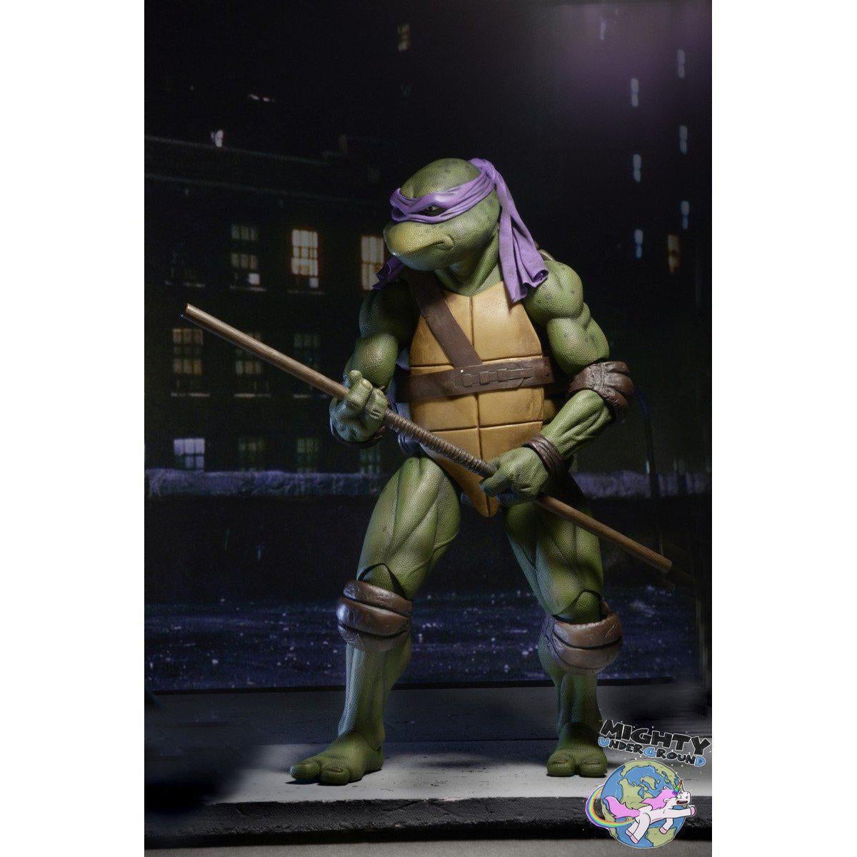 TMNT (1990 Movie): Donatello 1/4 VORBESTELLUNG!-Actionfiguren-NECA-mighty-underground