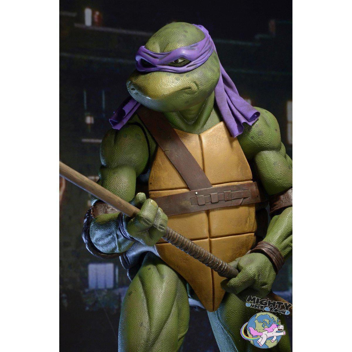 TMNT (1990 Movie): Donatello 1/4 VORBESTELLUNG!-Actionfiguren-NECA-mighty-underground