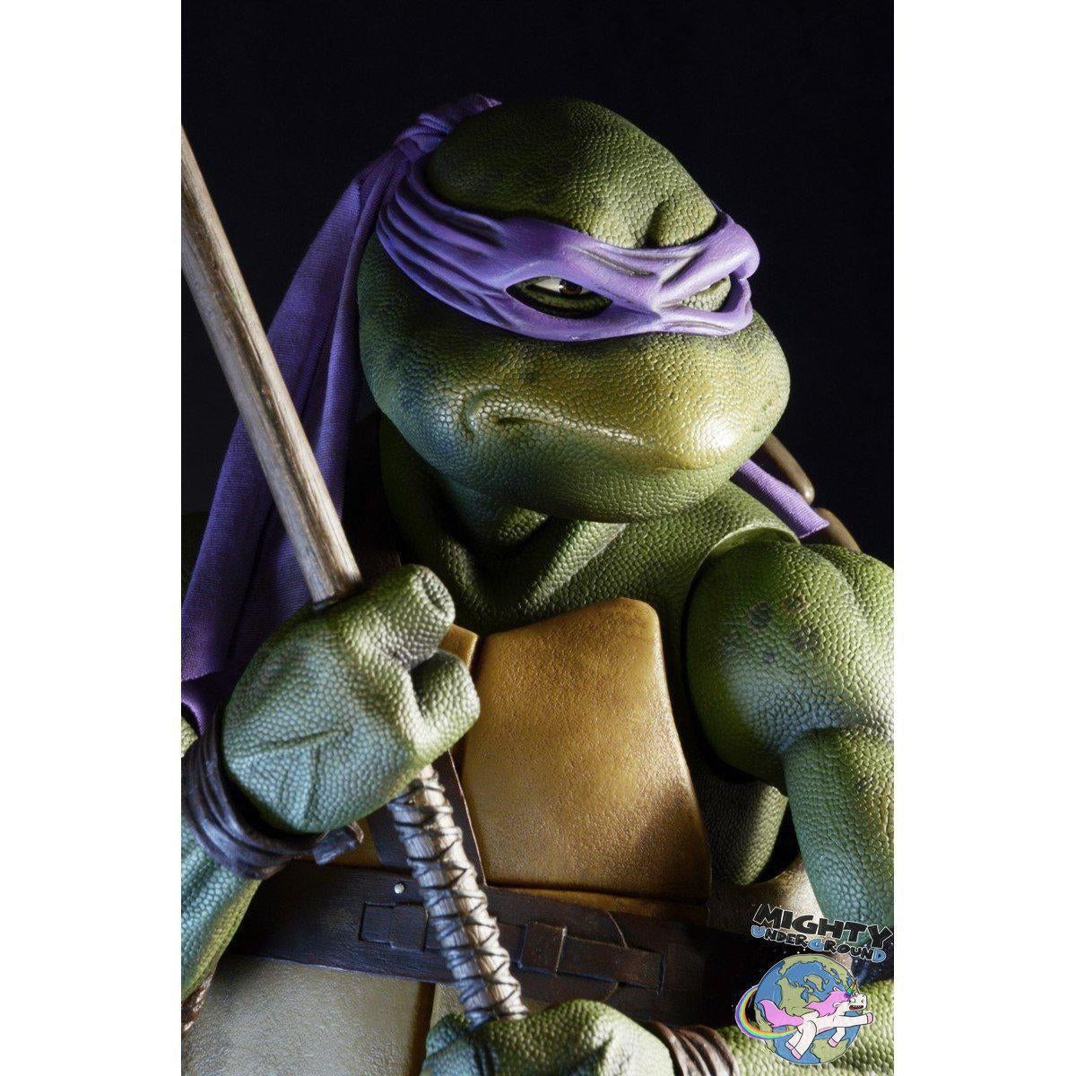 TMNT (1990 Movie): Donatello 1/4 VORBESTELLUNG!-Actionfiguren-NECA-mighty-underground