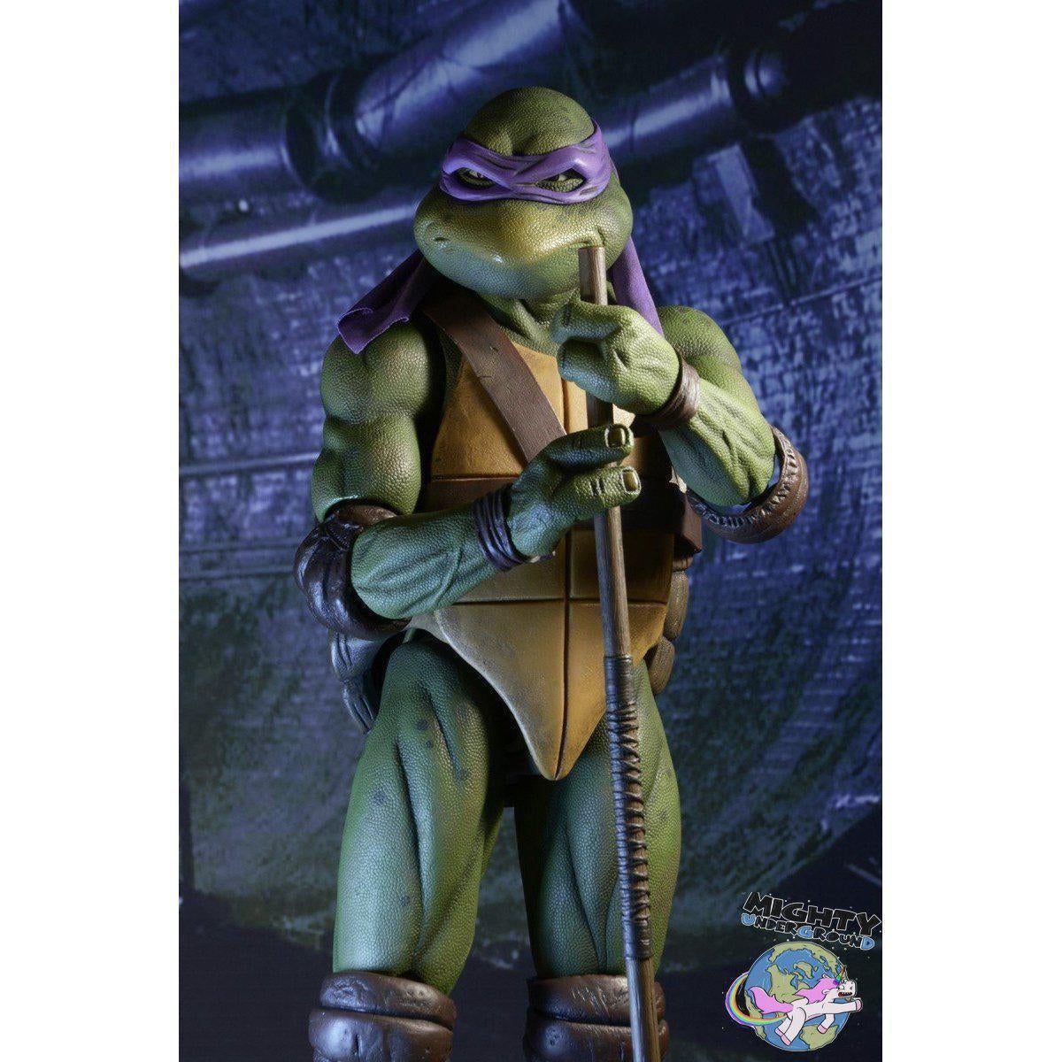 TMNT (1990 Movie): Donatello 1/4 VORBESTELLUNG!-Actionfiguren-NECA-mighty-underground