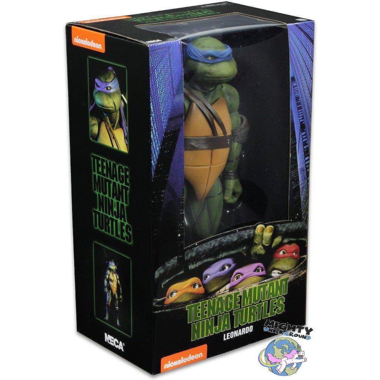 TMNT (1990 Movie): Leonardo 1/4-Actionfiguren-NECA-mighty-underground
