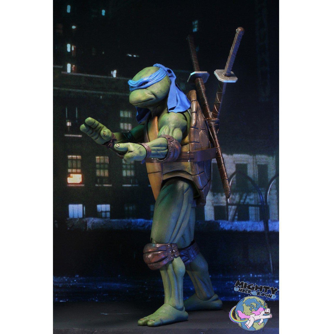 TMNT (1990 Movie): Leonardo 1/4-Actionfiguren-NECA-mighty-underground