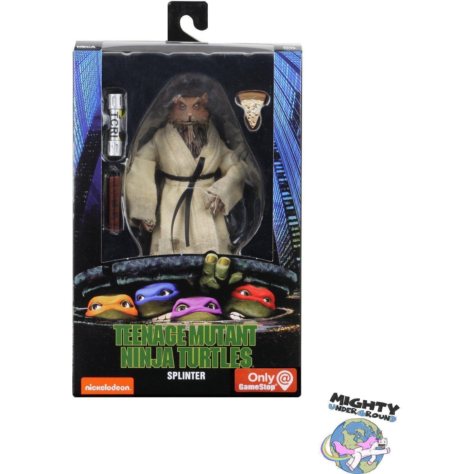 TMNT (1990 Movie): Splinter-Actionfiguren-NECA-Mighty Underground