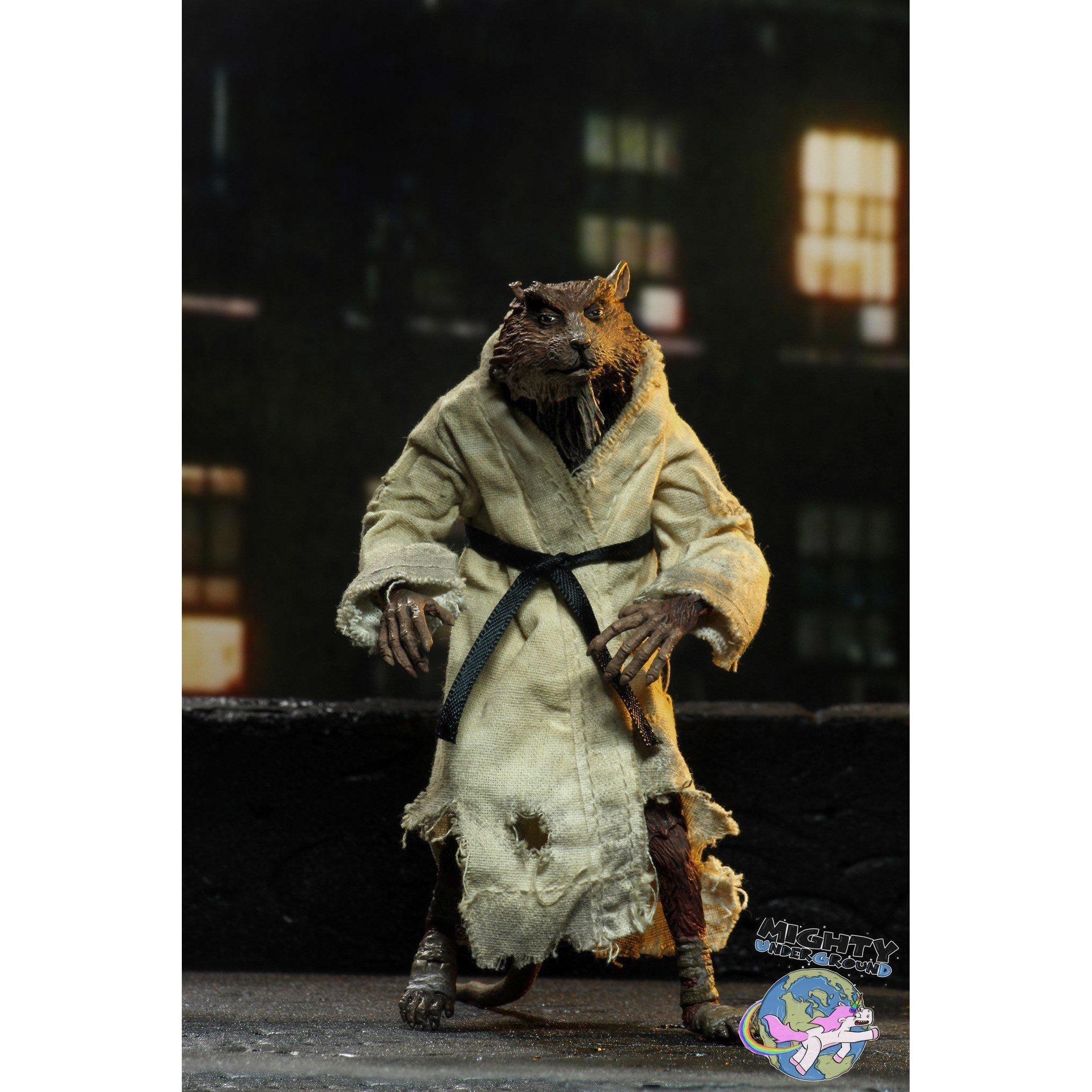 TMNT (1990 Movie): Splinter-Actionfiguren-NECA-Mighty Underground