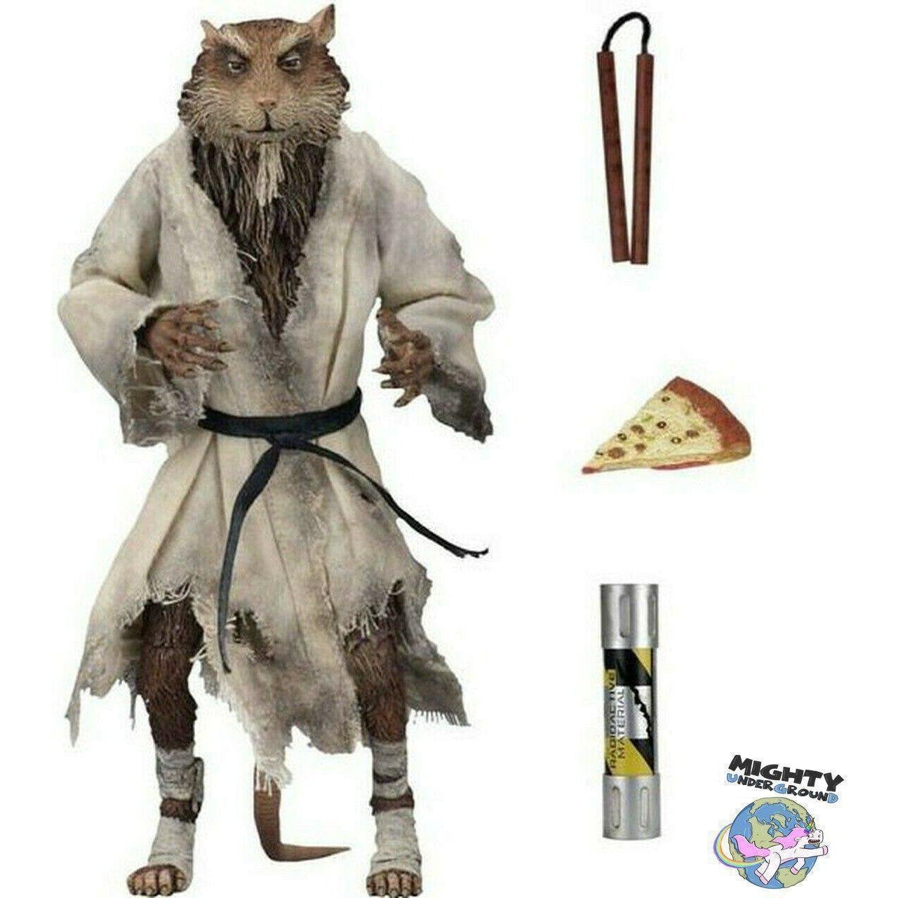TMNT (1990 Movie): Splinter-Actionfiguren-NECA-Mighty Underground
