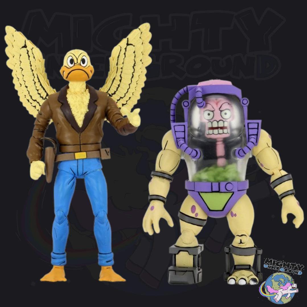 TMNT: Ace Duck & Mutagen Man 2-Pack VORBESTELLUNG!-Actionfiguren-NECA-Mighty Underground