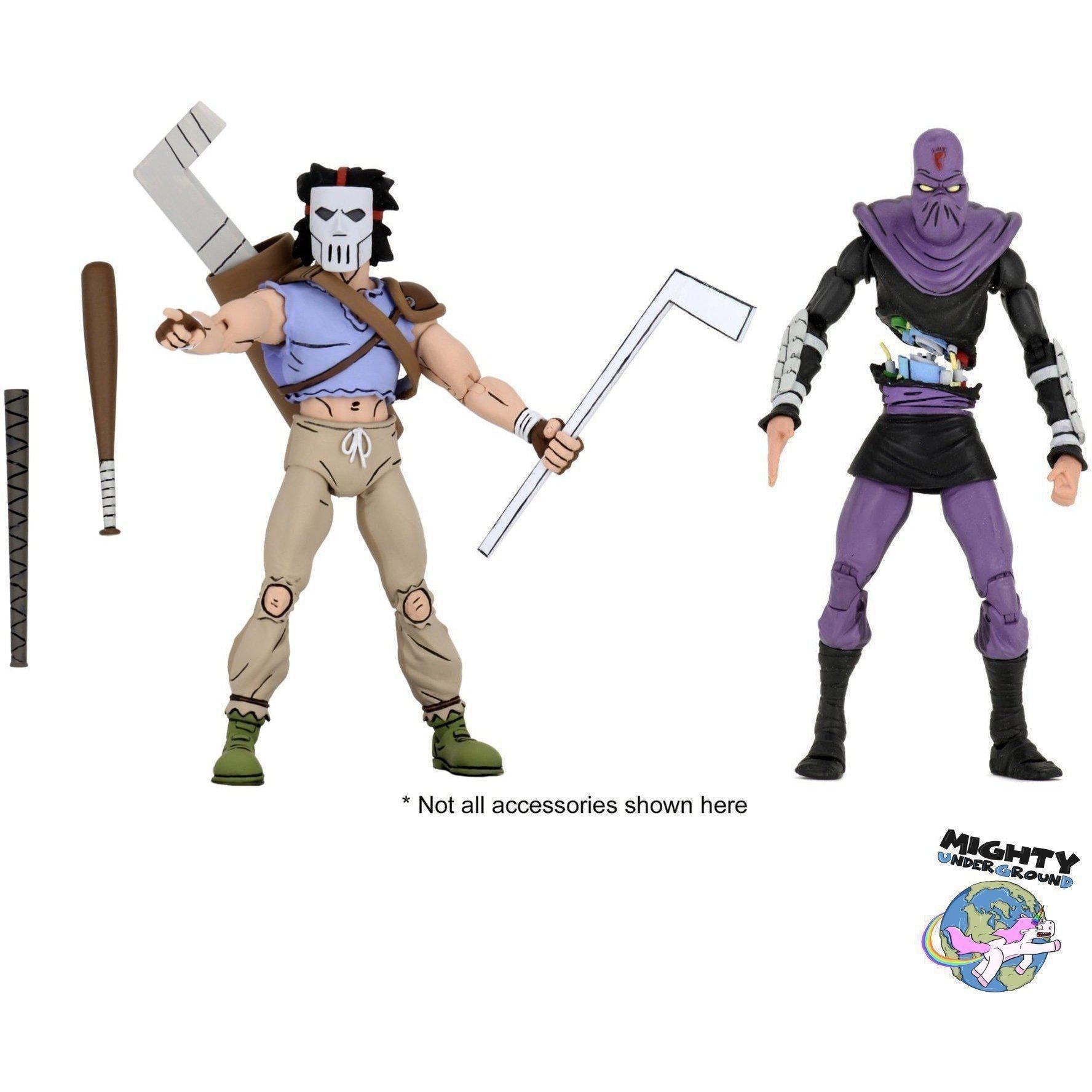 TMNT: Casey Jones and Foot Soldier 2-Pack-Actionfiguren-NECA-mighty-underground