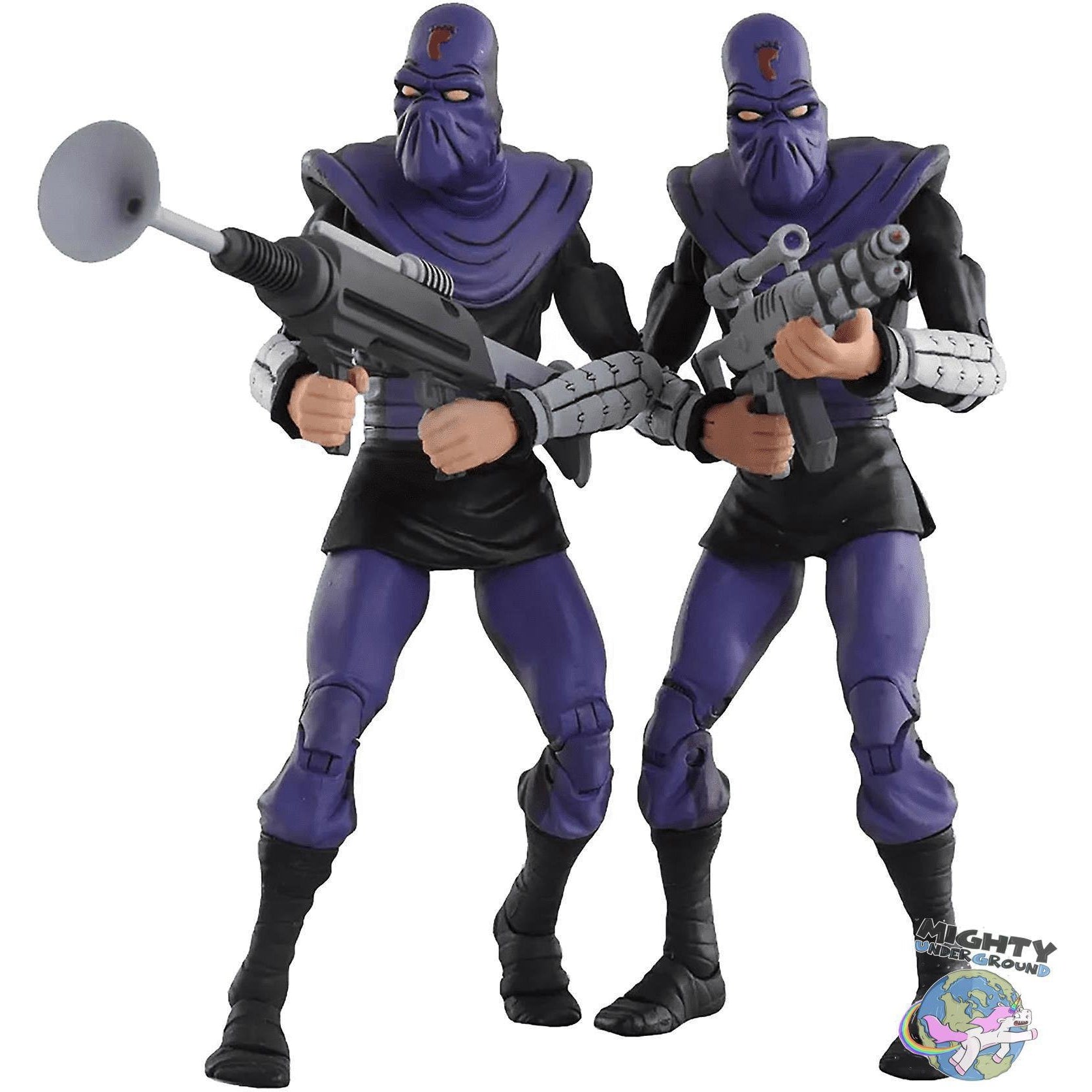 TMNT: Foot Soldier Army Builder 2-Pack-Actionfiguren-NECA-mighty-underground