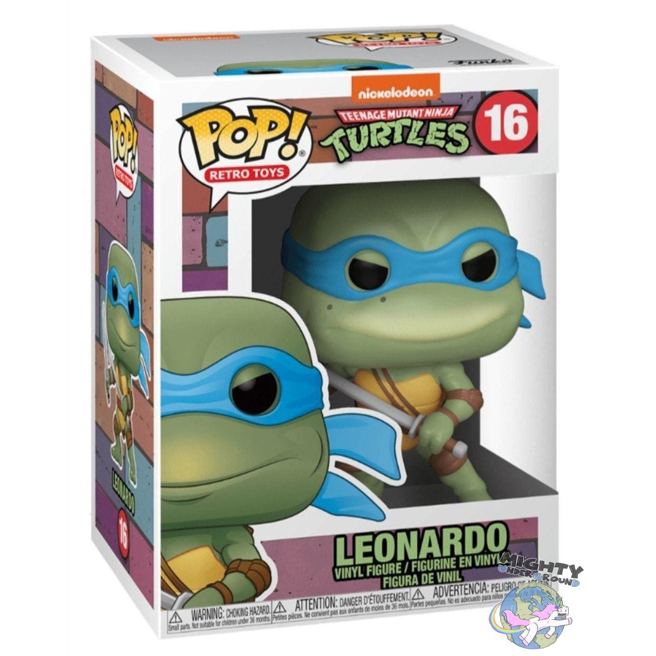 TMNT: Leonardo POP! #16 VORBESTELLUNG!-Figuren-Funko-mighty-underground