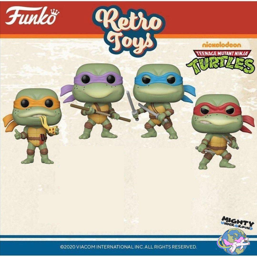 TMNT: POP! Sortiment (4 Figuren)-Figuren-Funko-Mighty Underground