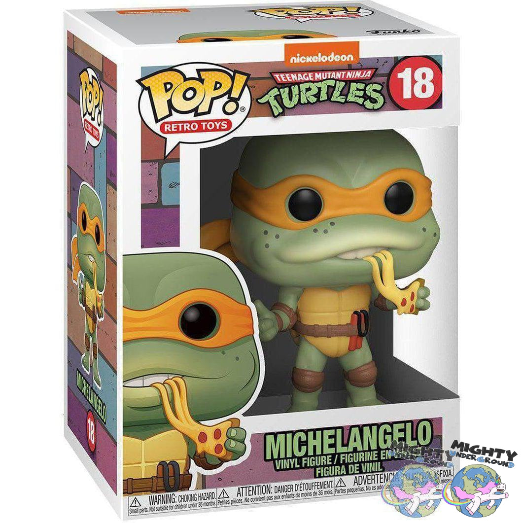 TMNT: POP! Sortiment (5 Figuren)-Figuren-Funko-Mighty Underground
