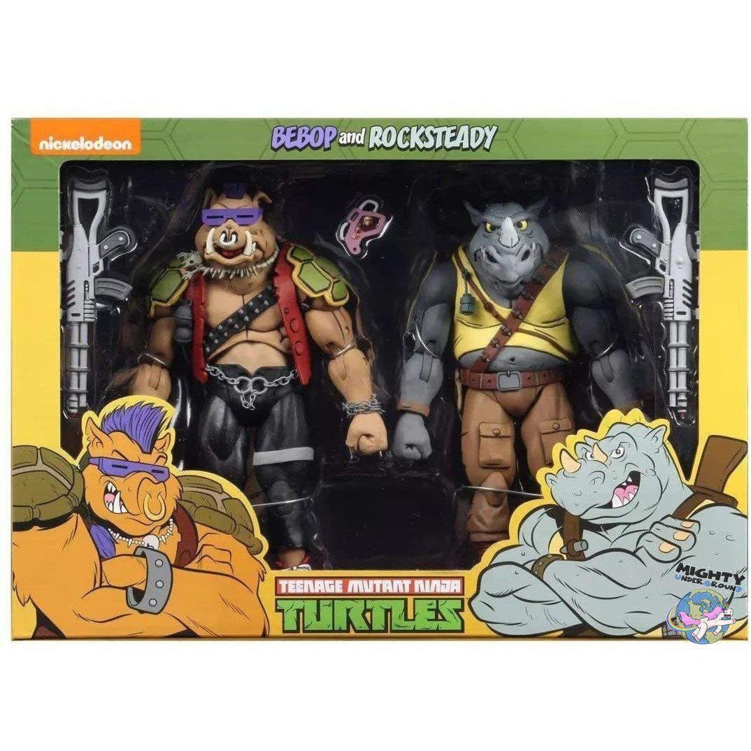 TMNT: Rocksteady and Bebop 2-Pack-Actionfiguren-NECA-mighty-underground