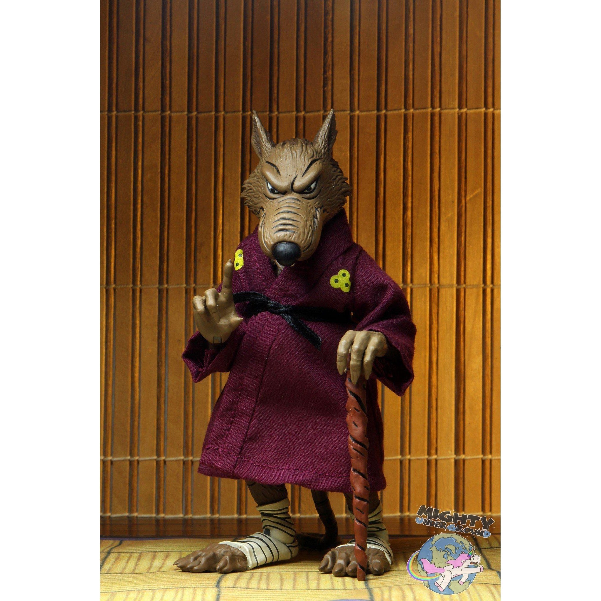 TMNT: Splinter & Baxter 2-Pack-Actionfiguren-NECA-Mighty Underground