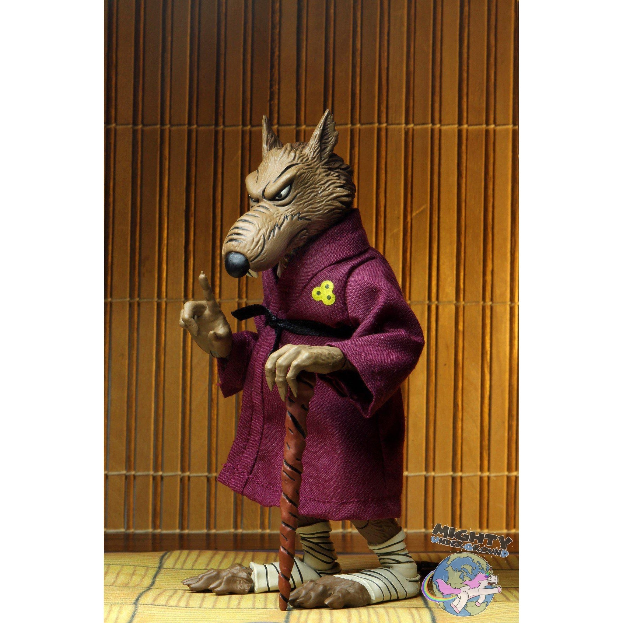 TMNT: Splinter & Baxter 2-Pack-Actionfiguren-NECA-Mighty Underground