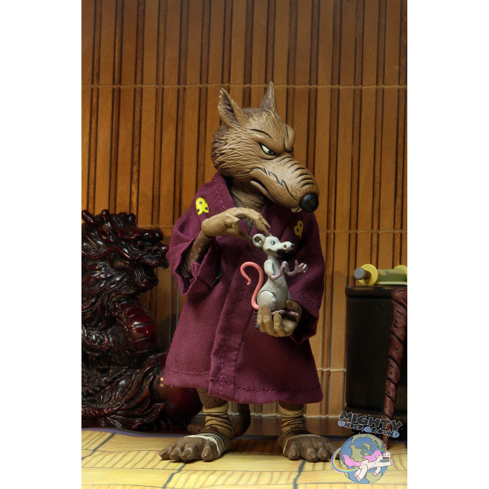 TMNT: Splinter & Baxter 2-Pack-Actionfiguren-NECA-Mighty Underground