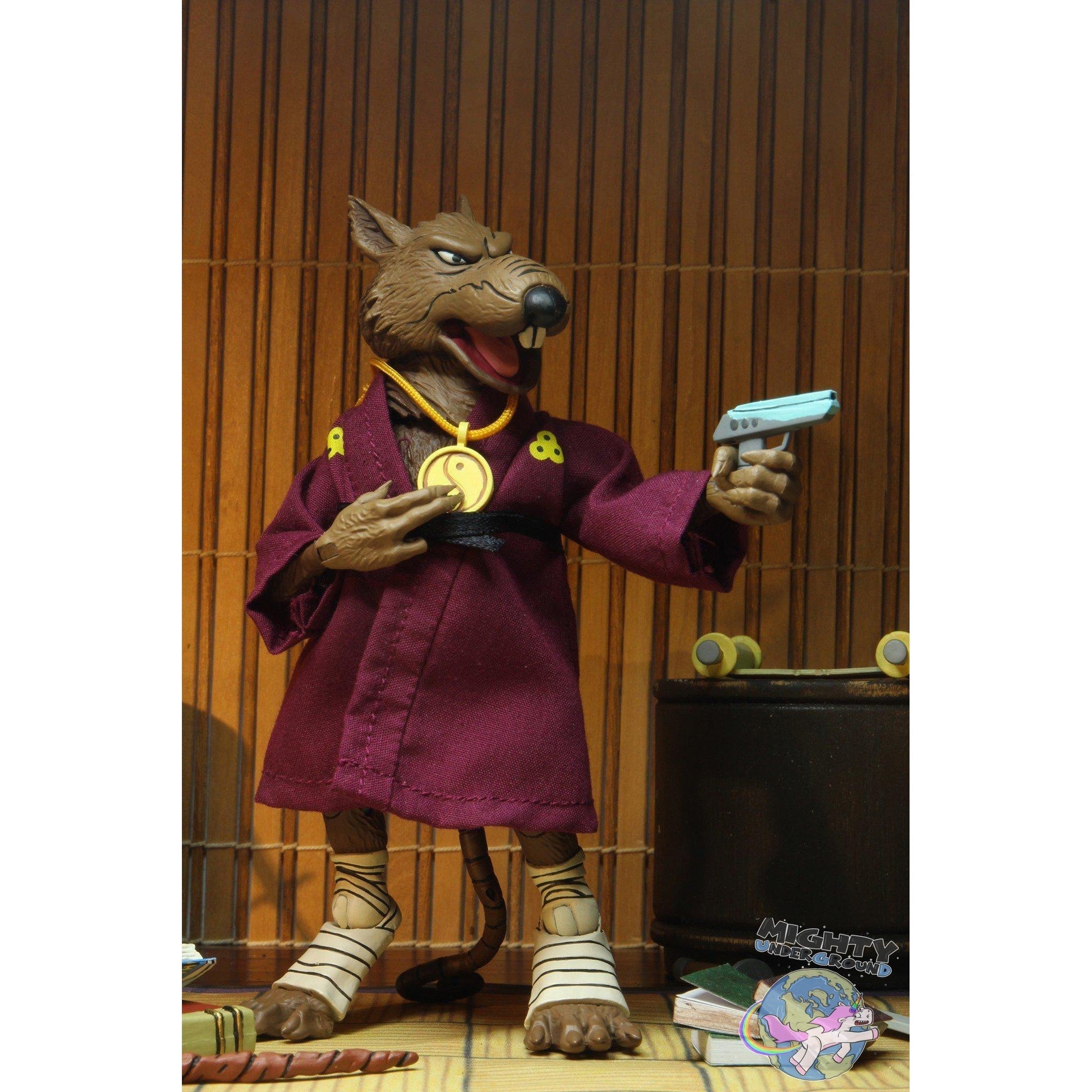 TMNT: Splinter & Baxter 2-Pack-Actionfiguren-NECA-Mighty Underground