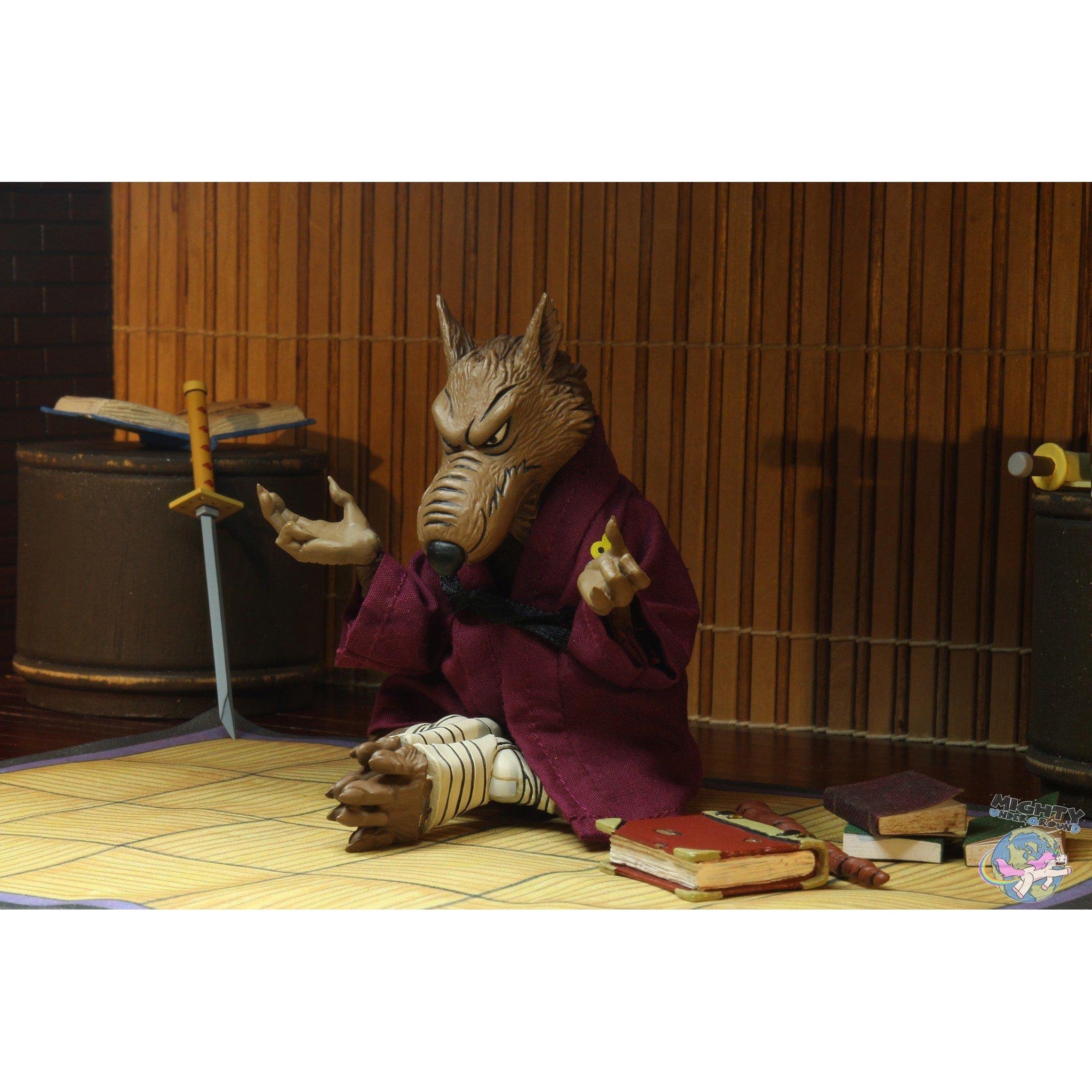 TMNT: Splinter & Baxter 2-Pack-Actionfiguren-NECA-Mighty Underground