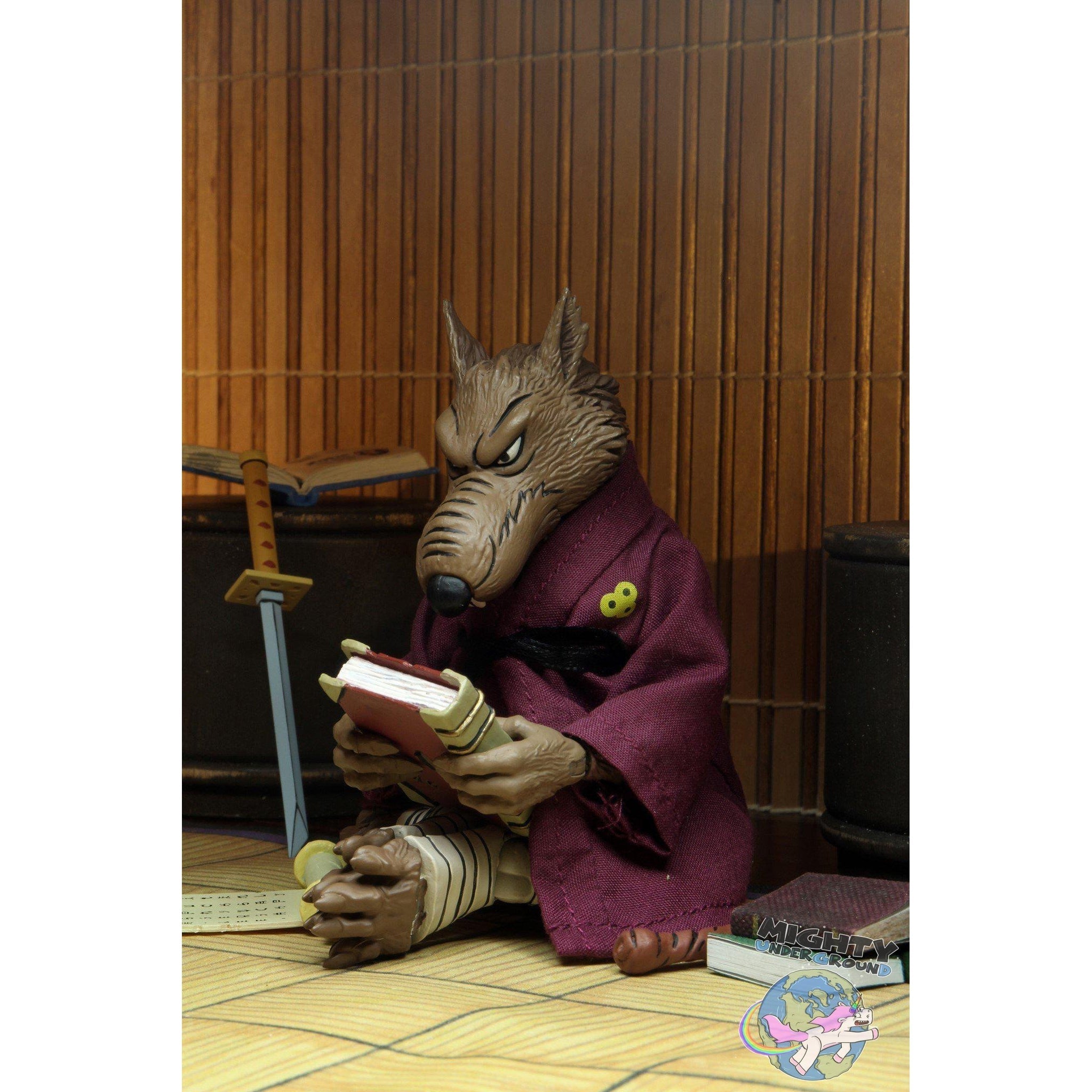 TMNT: Splinter & Baxter 2-Pack-Actionfiguren-NECA-Mighty Underground