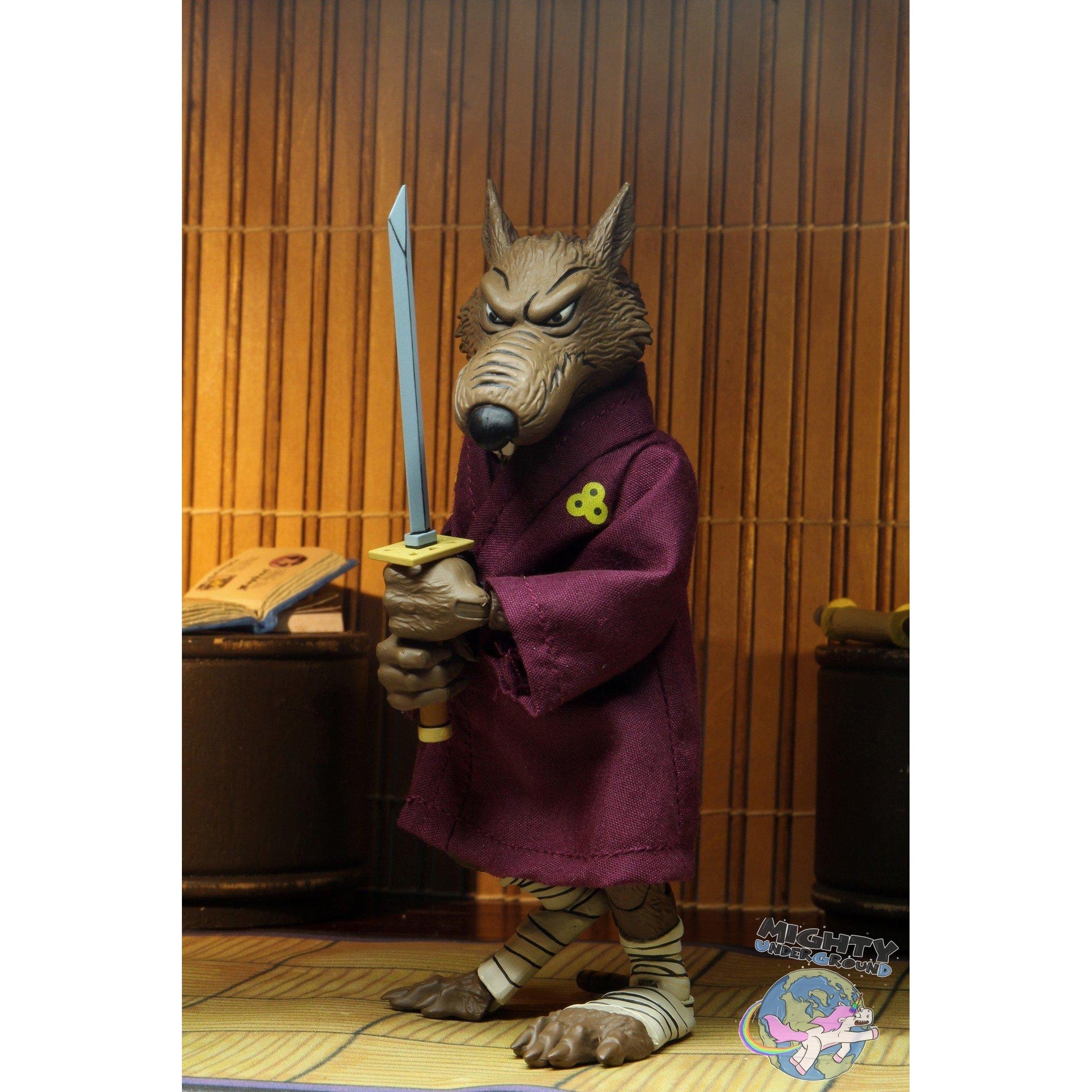 TMNT: Splinter & Baxter 2-Pack-Actionfiguren-NECA-Mighty Underground