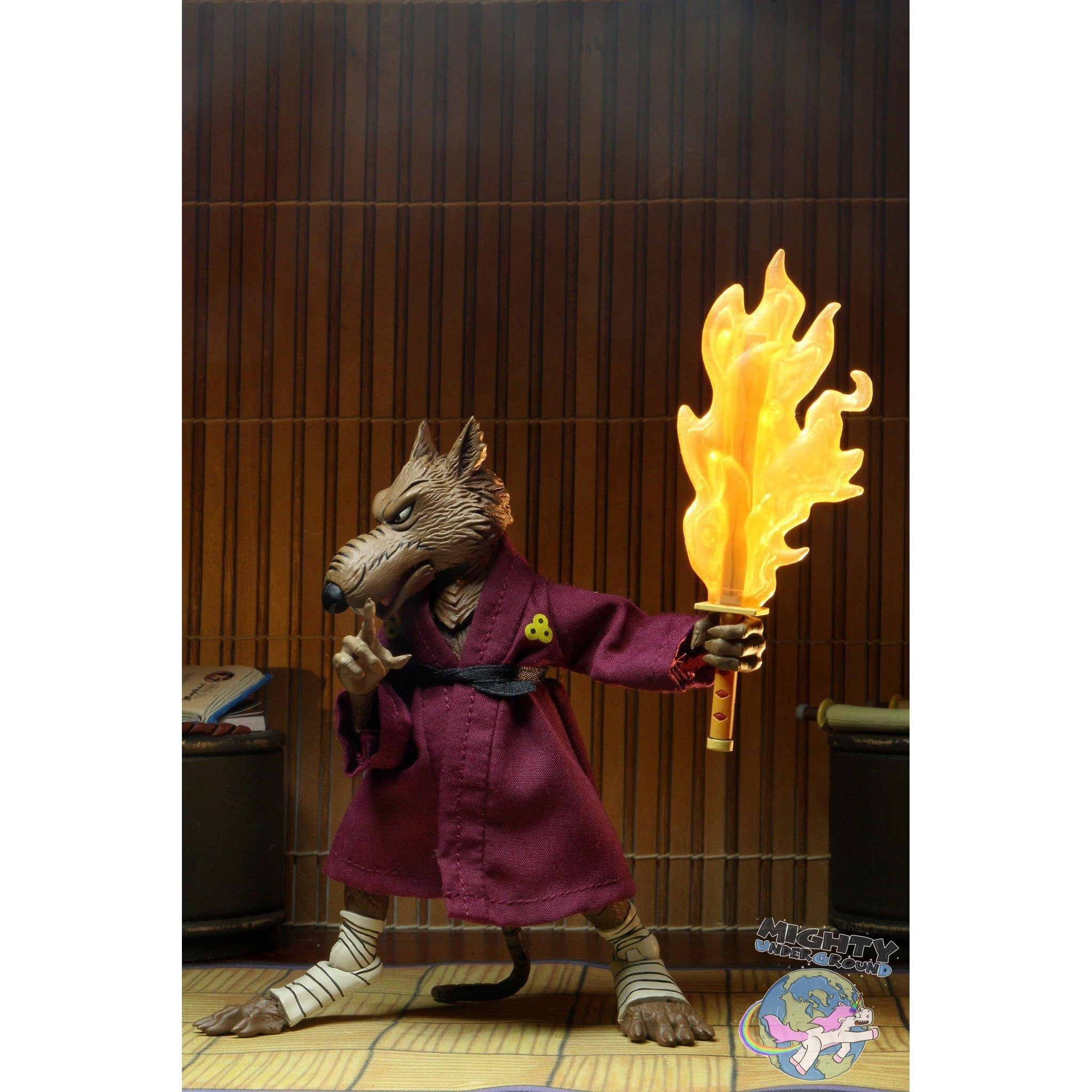 TMNT: Splinter & Baxter 2-Pack-Actionfiguren-NECA-Mighty Underground